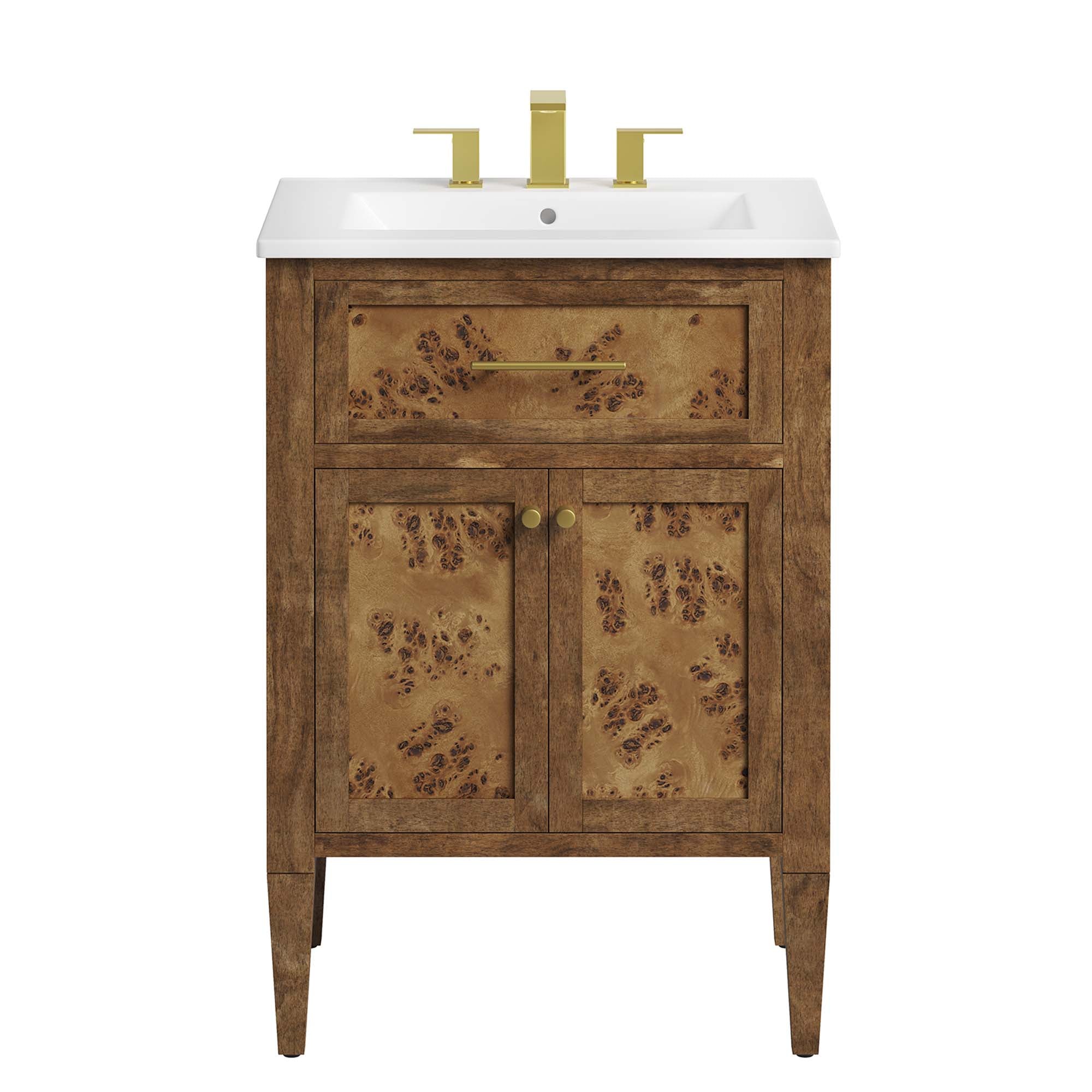 Modway Elysian 24" Wood Bathroom Vanity