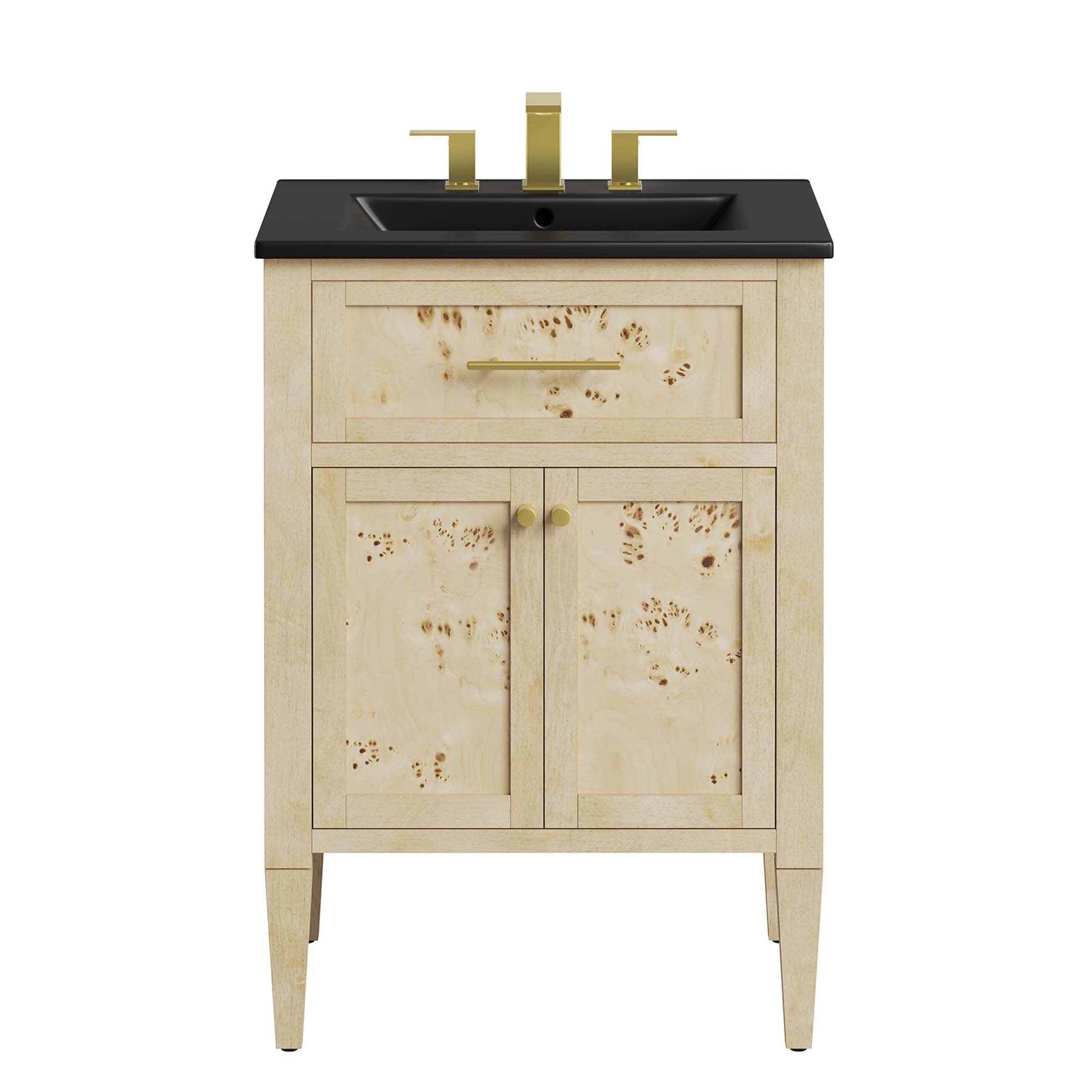 Modway Elysian 24" Wood Bathroom Vanity