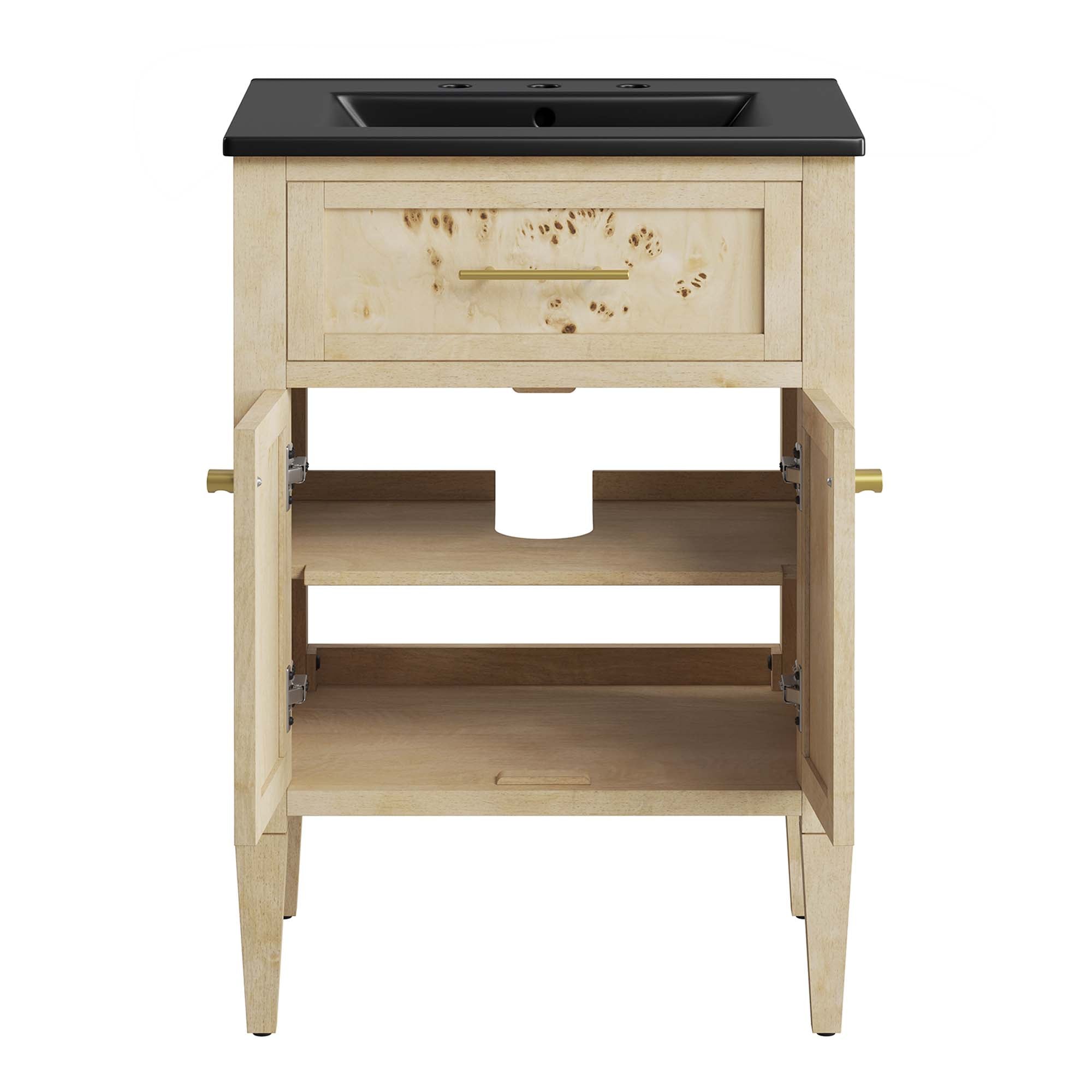 Modway Elysian 24" Wood Bathroom Vanity