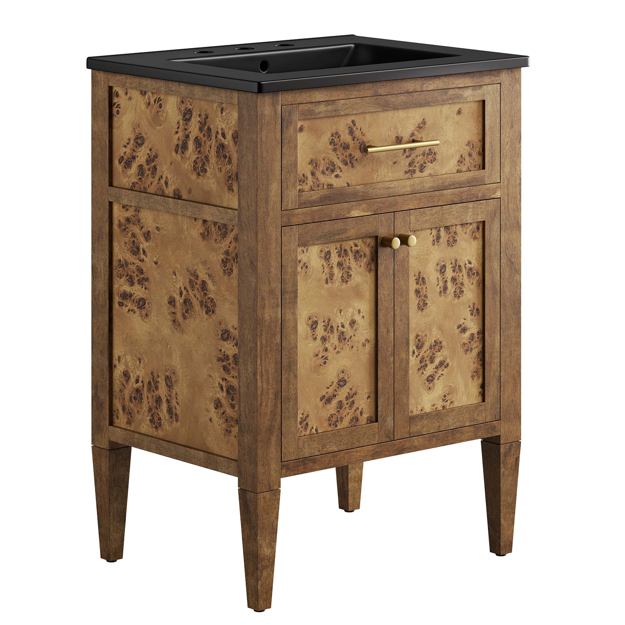 Modway Elysian 24" Wood Bathroom Vanity