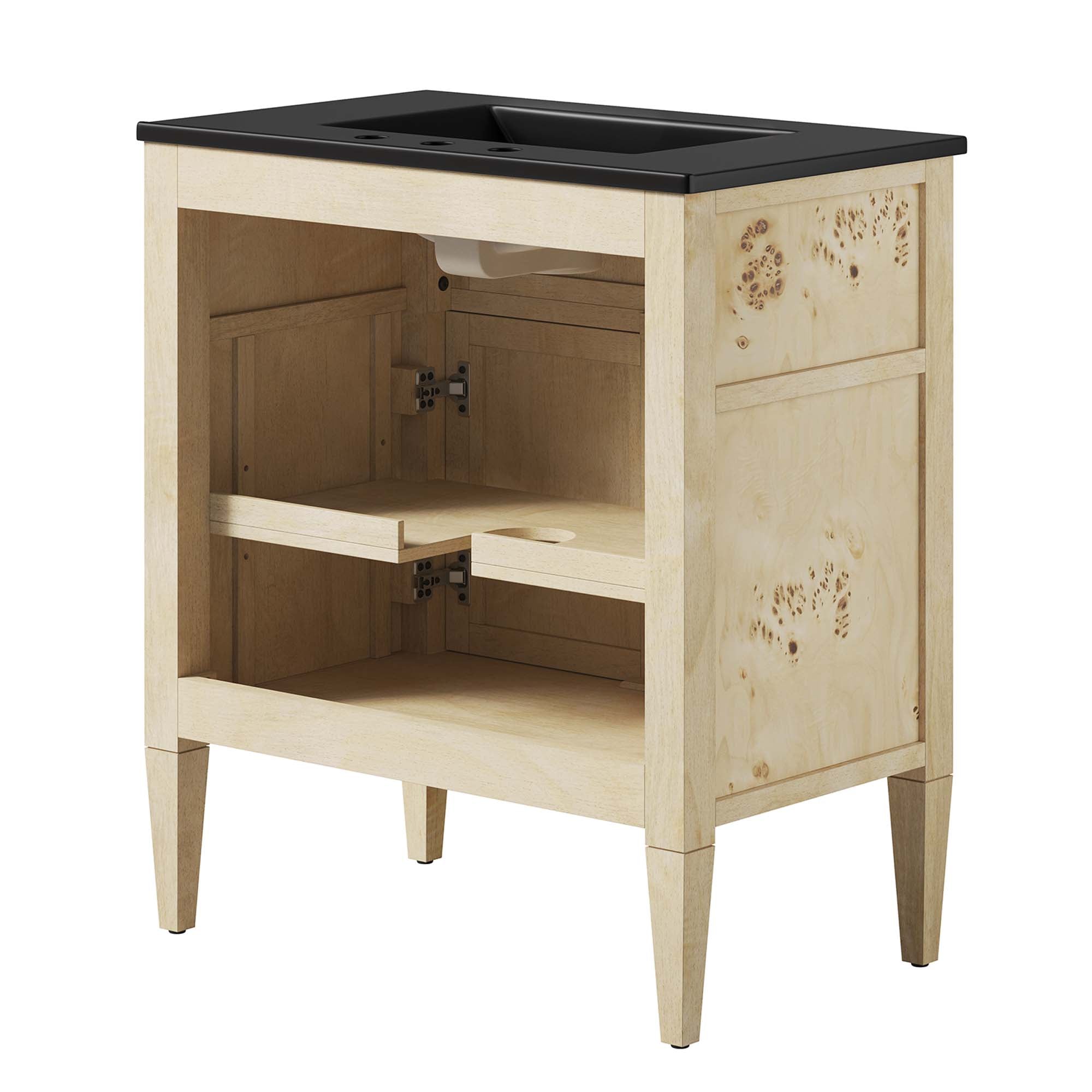Modway Elysian 30" Wood Bathroom Vanity