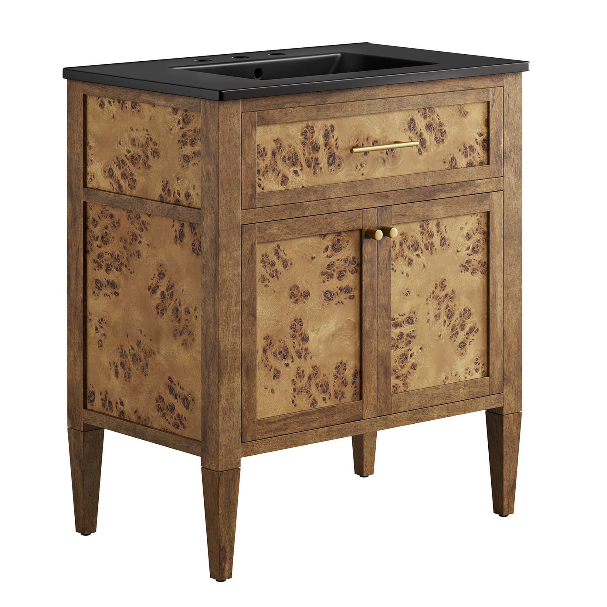 Modway Elysian 30" Wood Bathroom Vanity