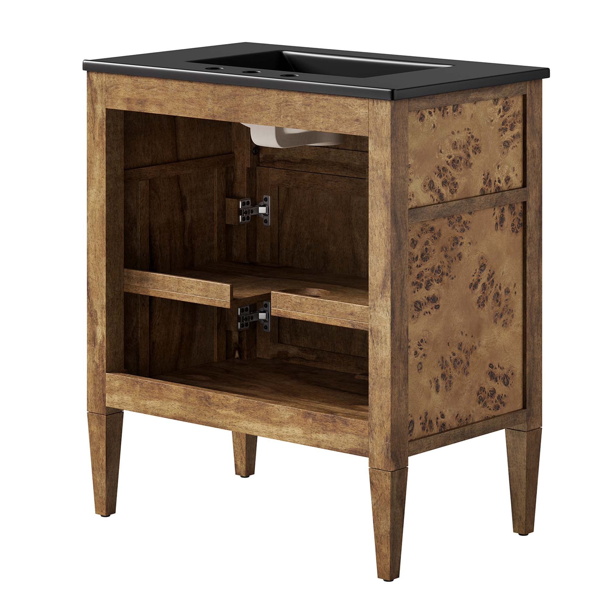 Modway Elysian 30" Wood Bathroom Vanity