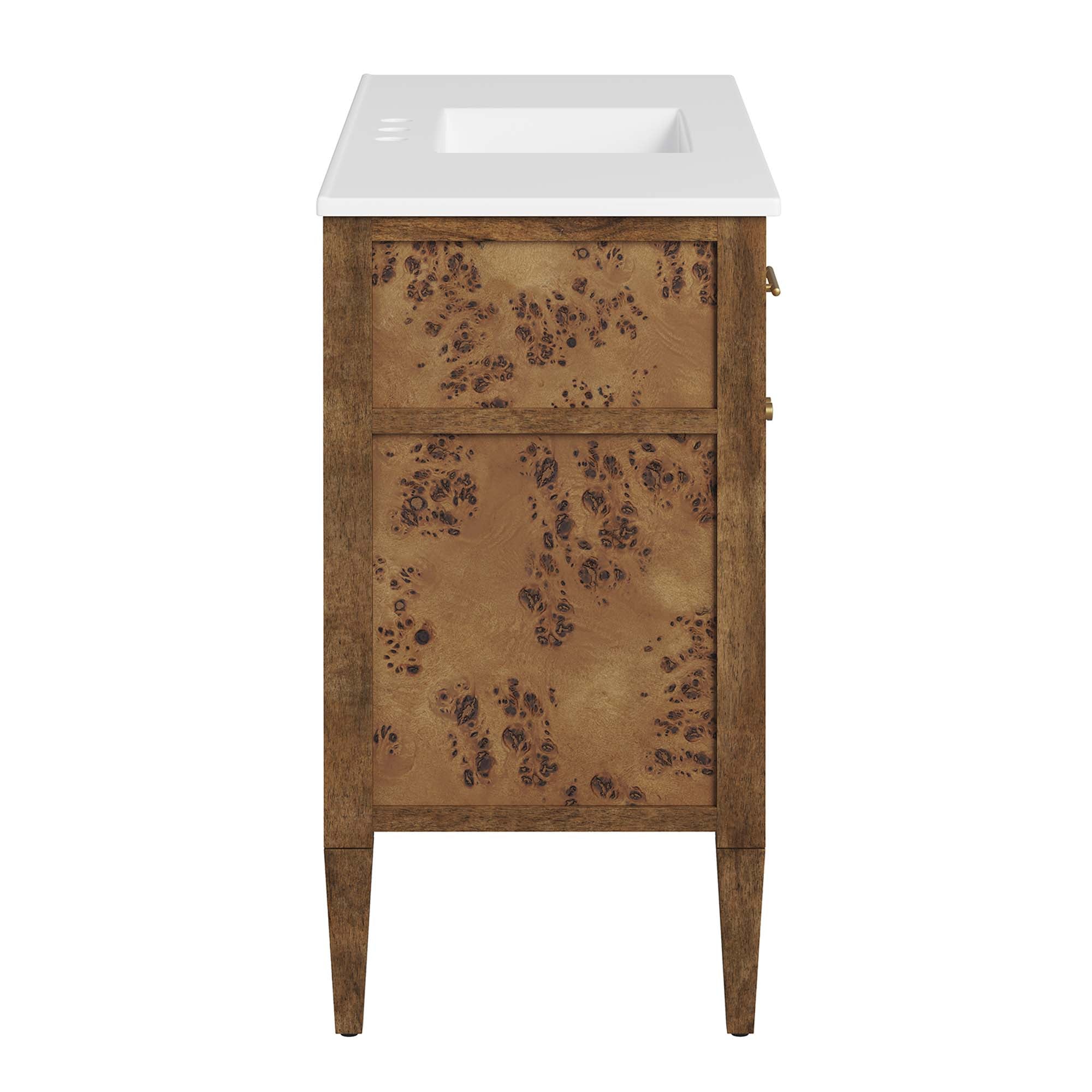 Modway Elysian 48" Wood Single Sink Bathroom Vanity
