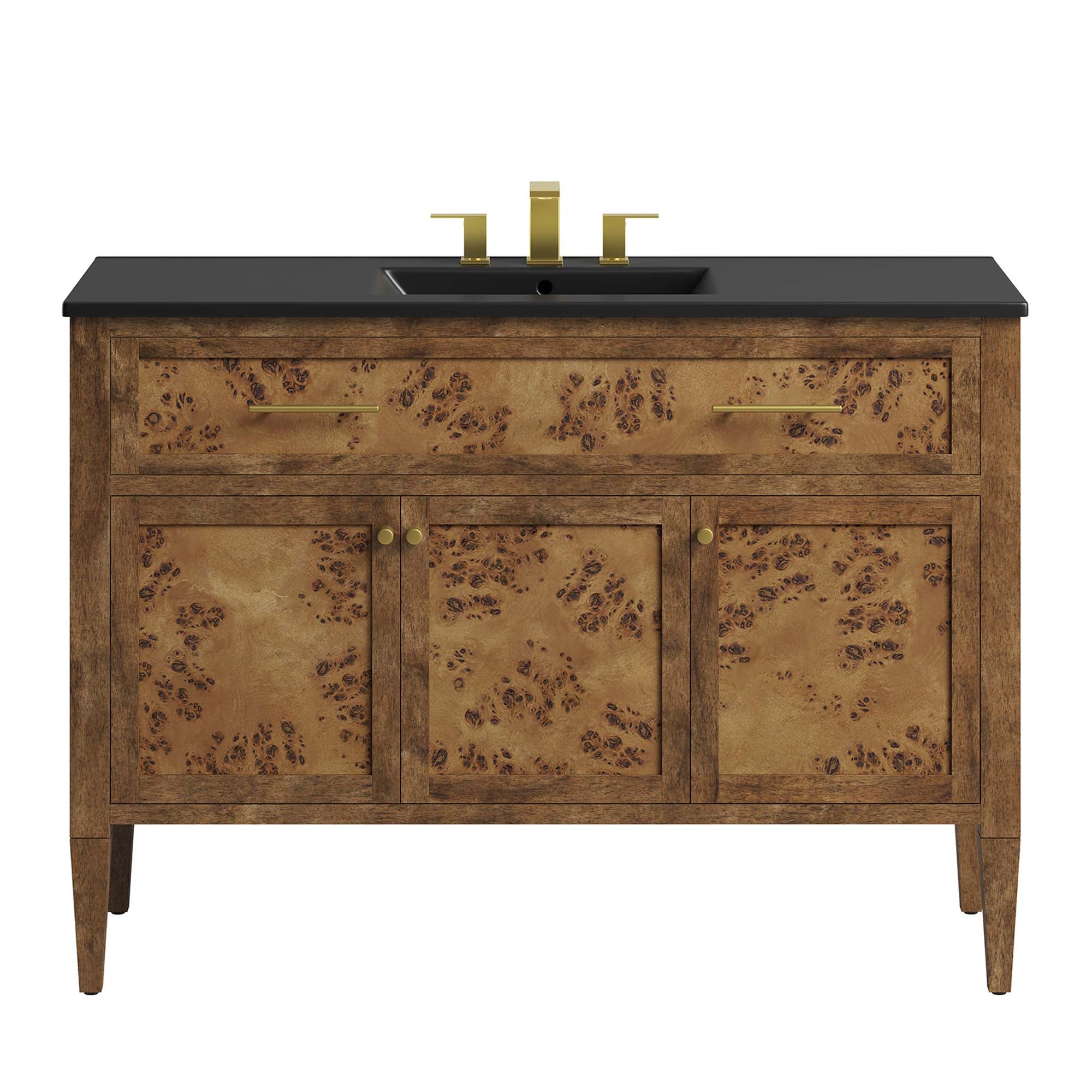 Modway Elysian 48" Wood Single Sink Bathroom Vanity