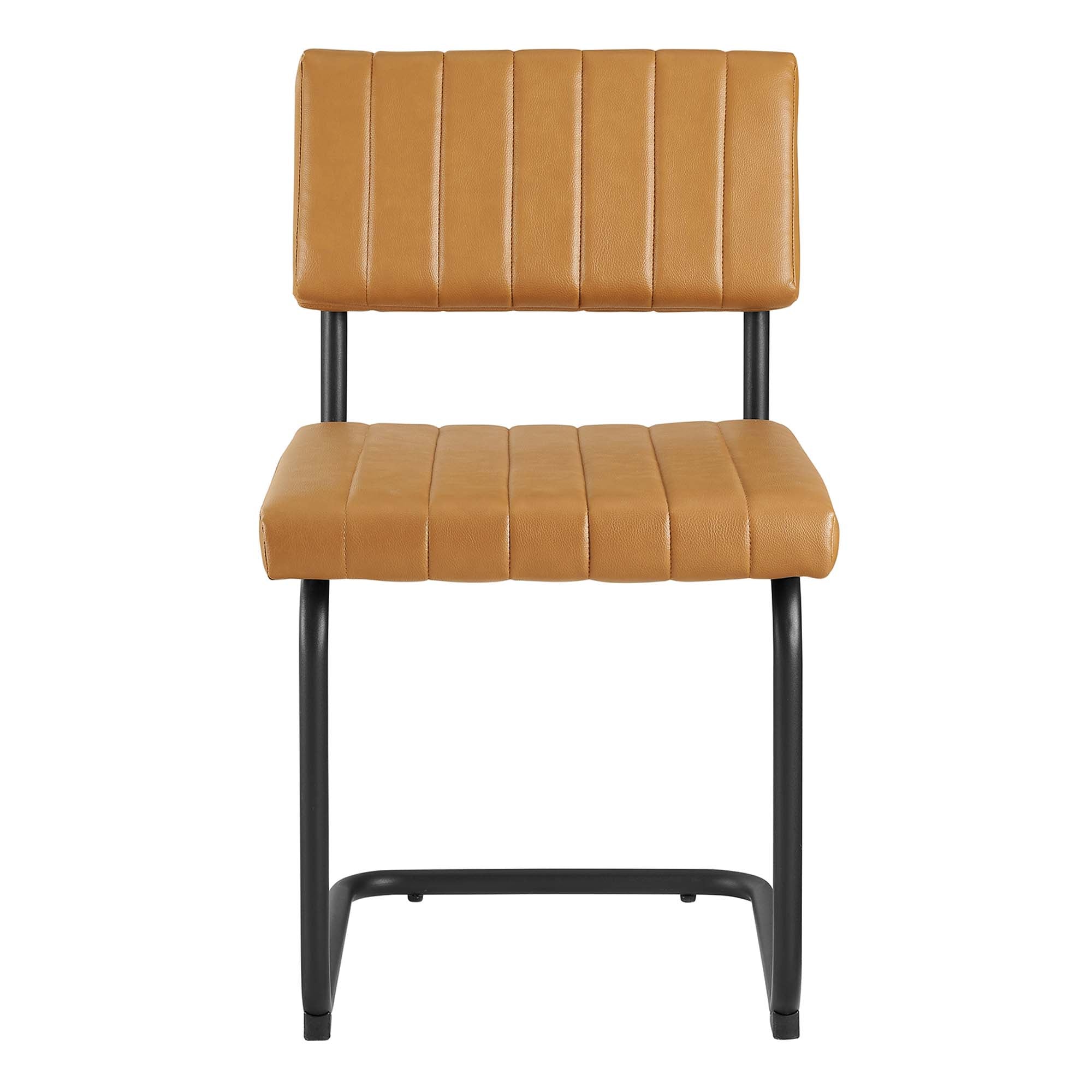Modway Parity Vegan Leather Dining Side Chairs Set of 2