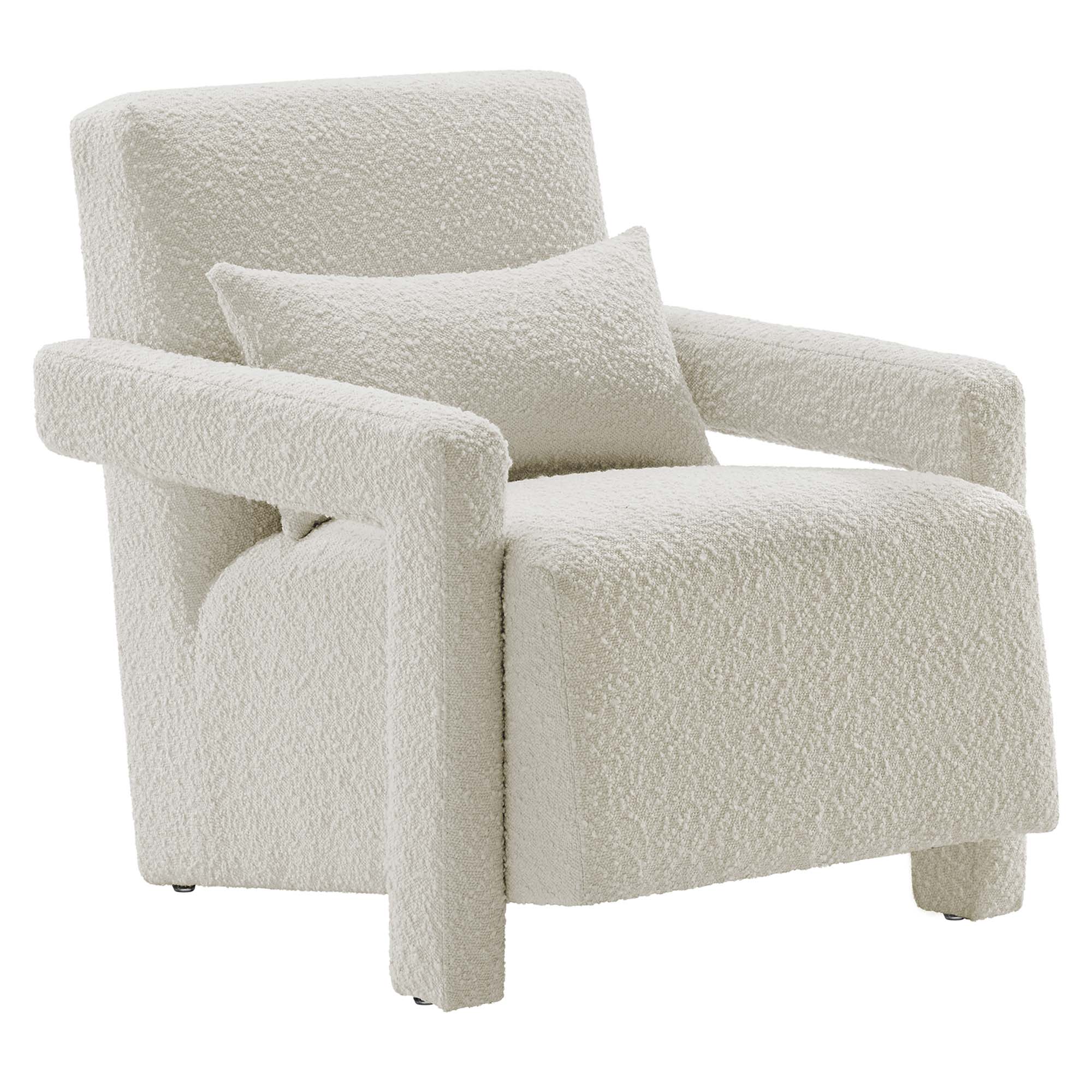 Modway Mirage Boucle Upholstered Armchair