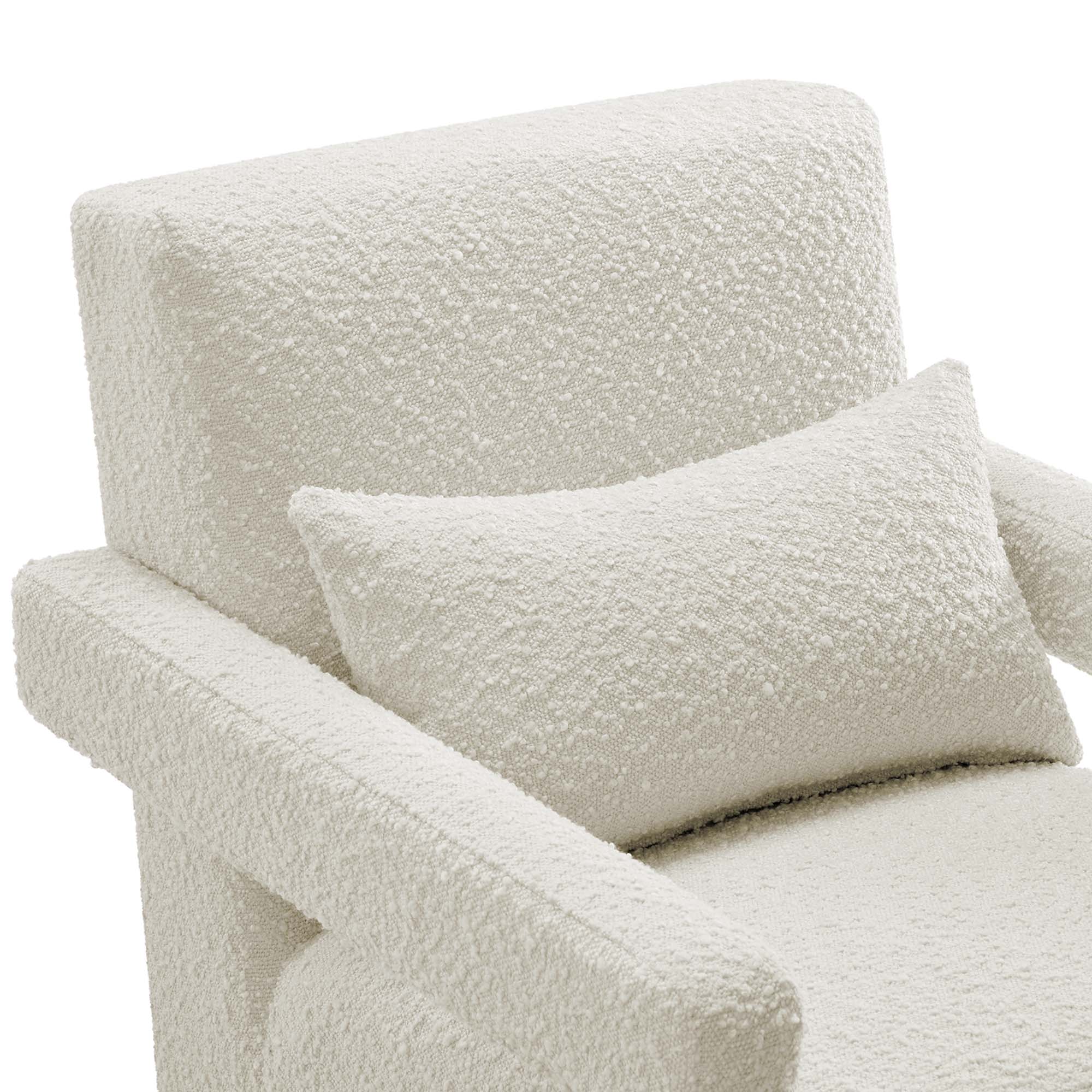 Modway Mirage Boucle Upholstered Armchair