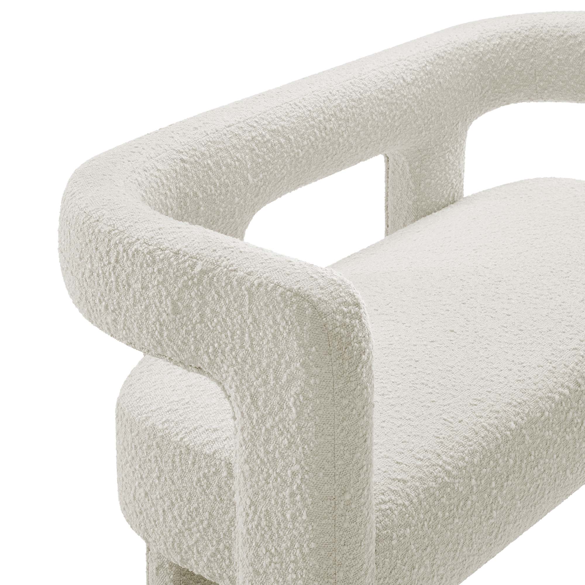 Modway Kayla Boucle Upholstered Loveseat