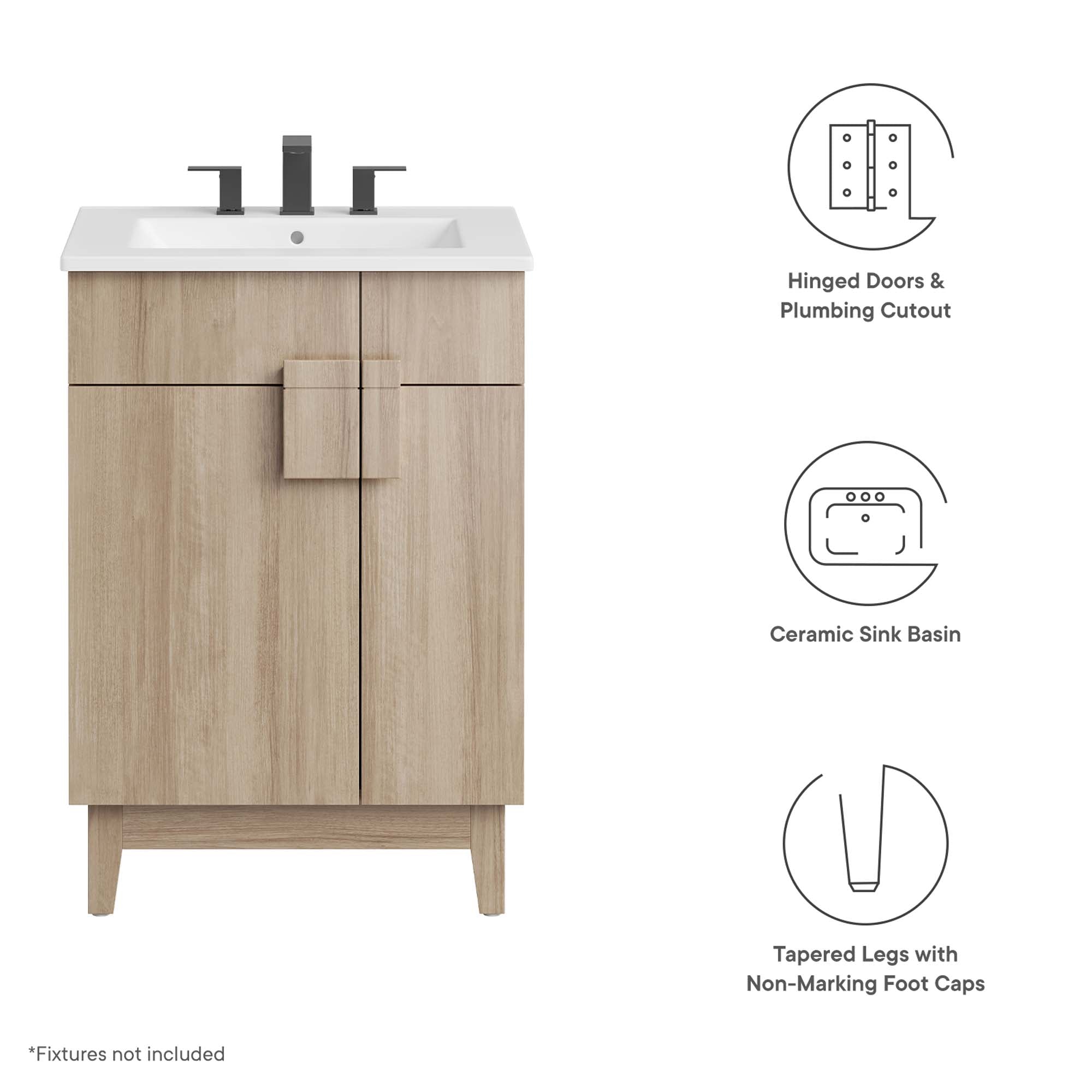 Modway Miles 24” Bathroom Vanity