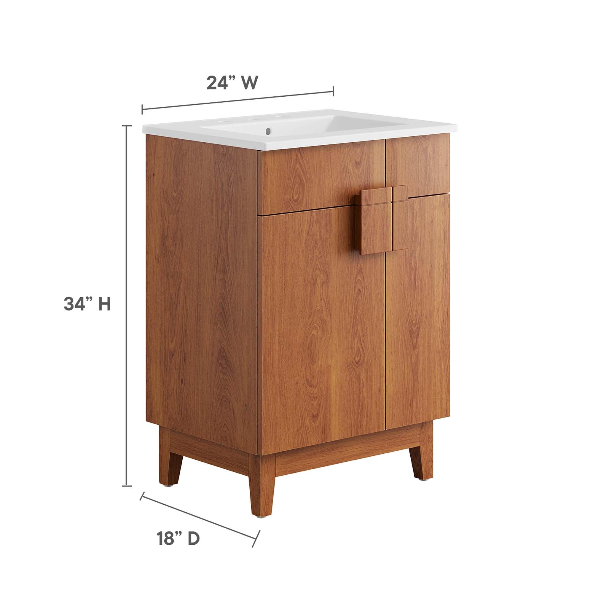 Modway Miles 24” Bathroom Vanity