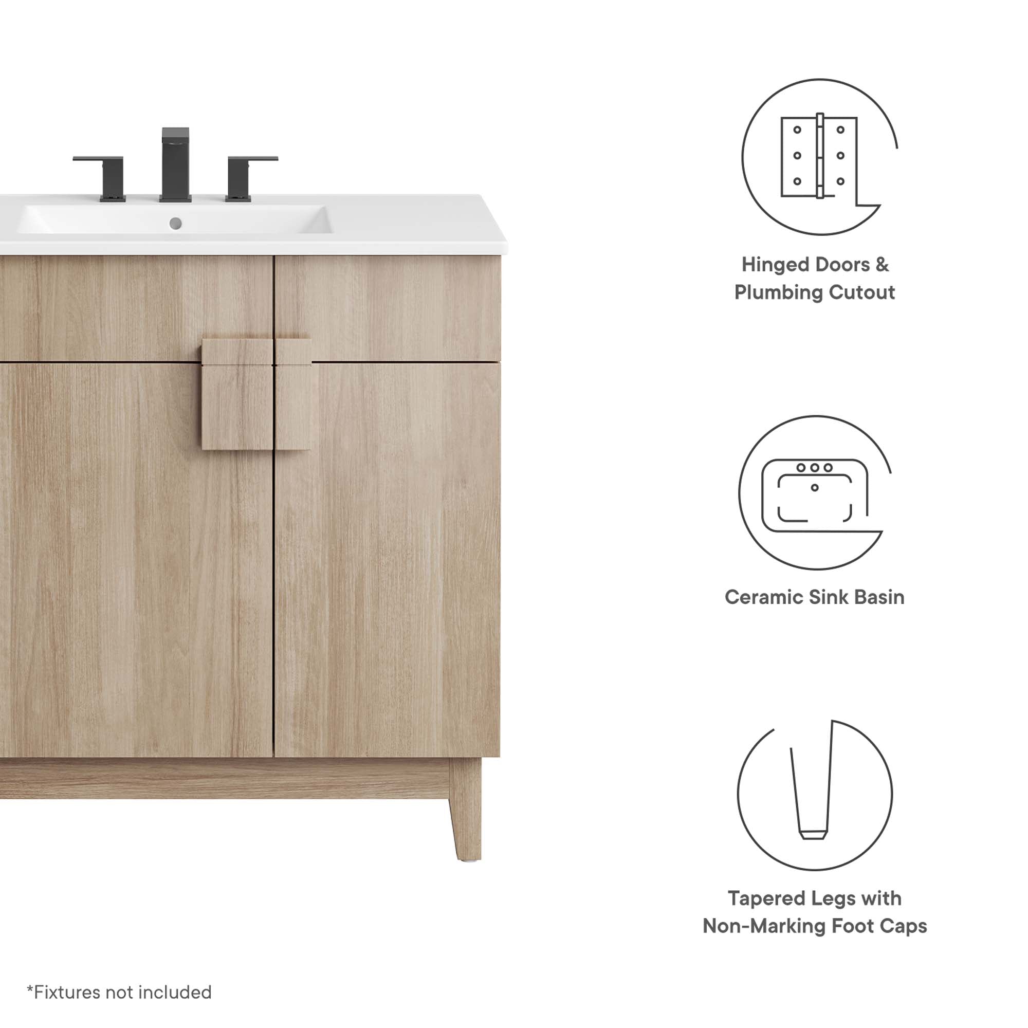 Modway Miles 36” Bathroom Vanity