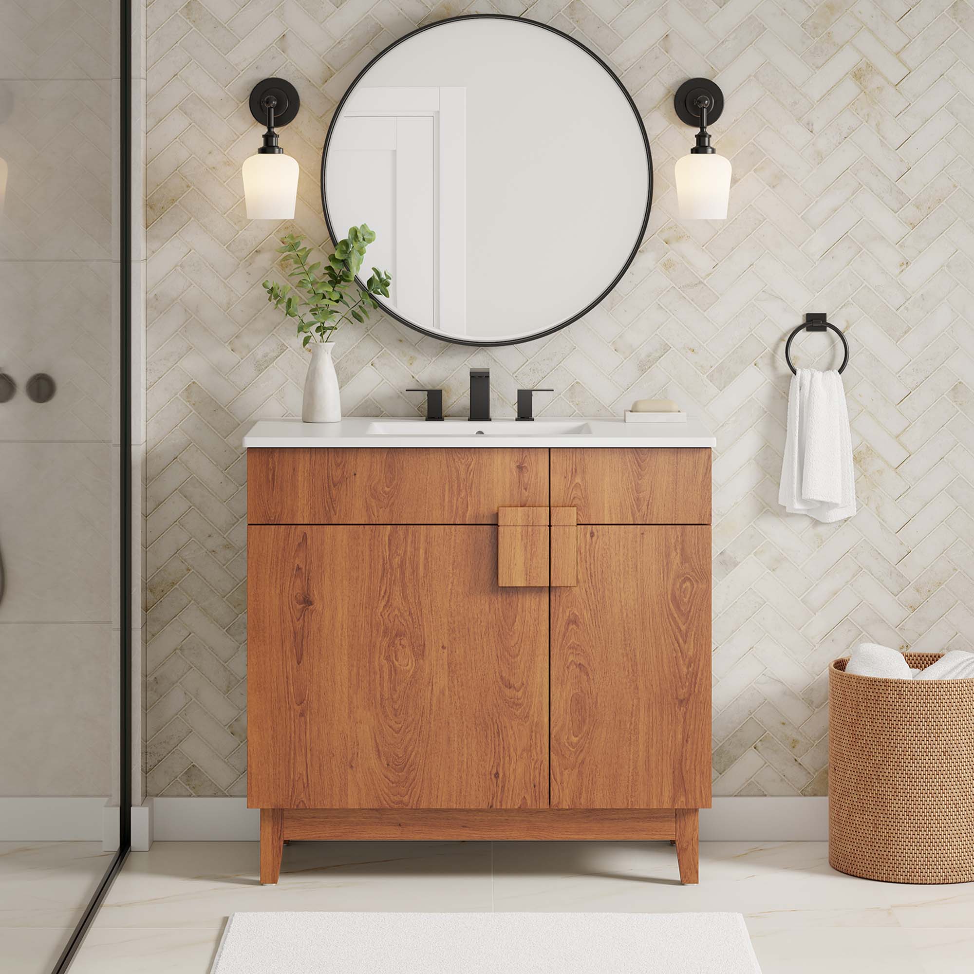 Modway Miles 36” Bathroom Vanity