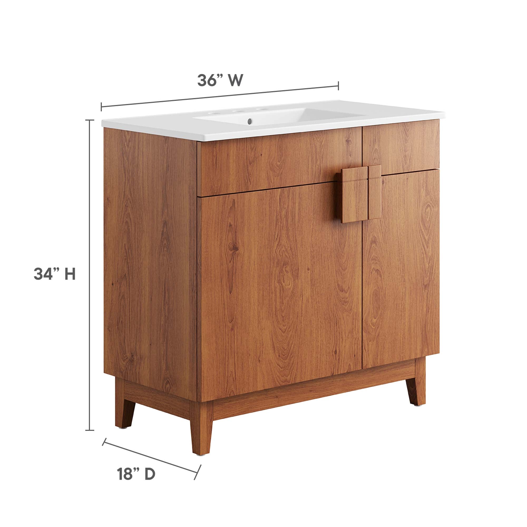 Modway Miles 36” Bathroom Vanity
