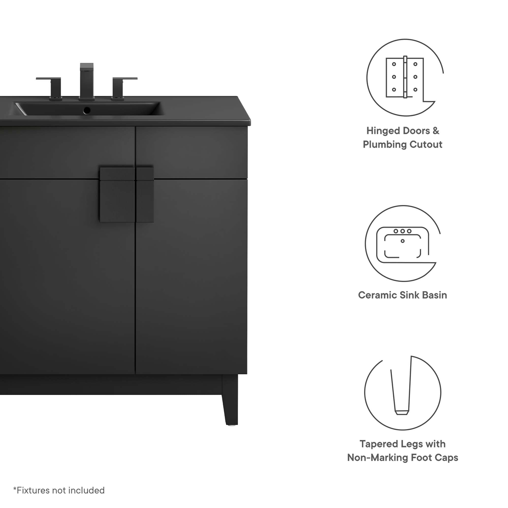 Modway Miles 36” Bathroom Vanity