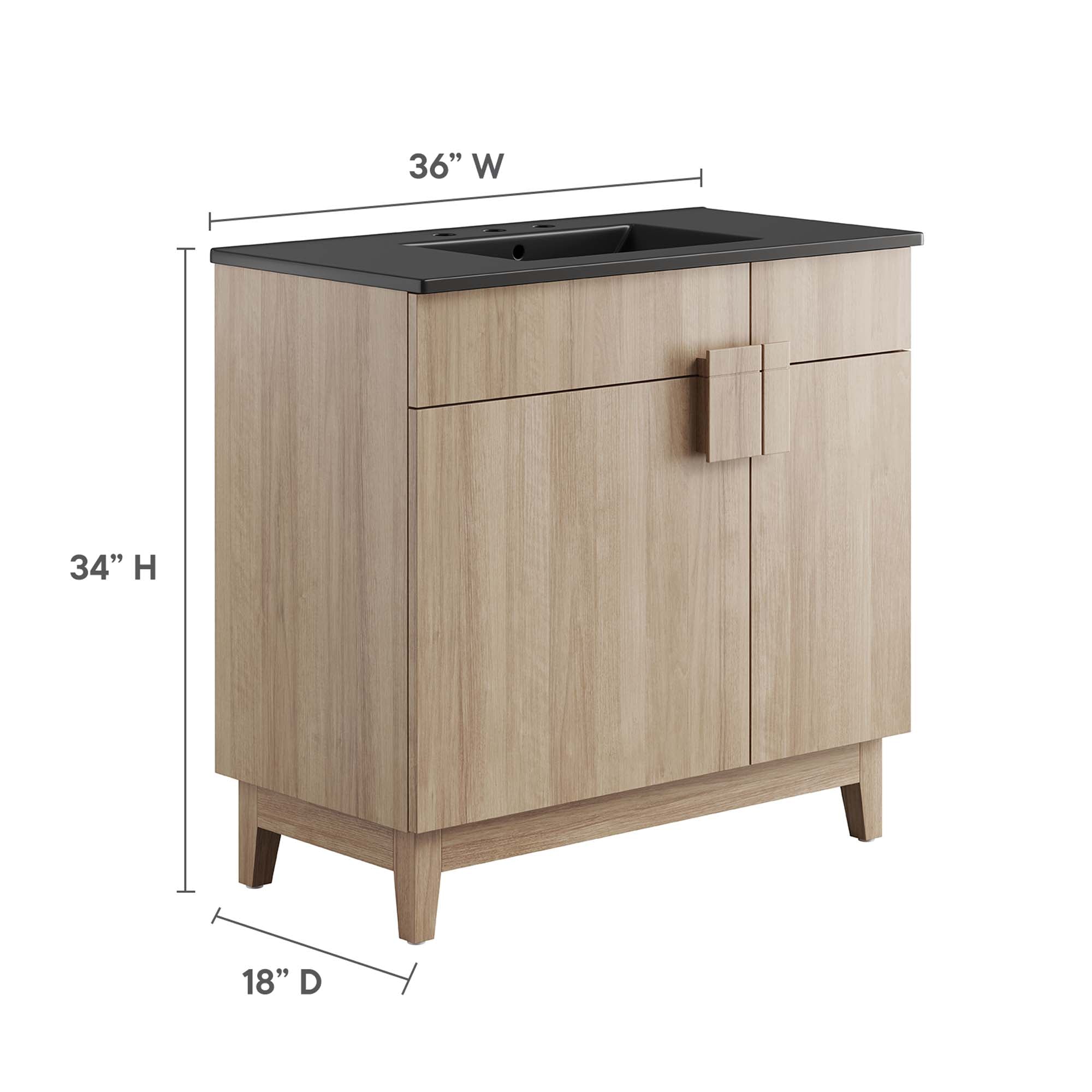 Modway Miles 36” Bathroom Vanity