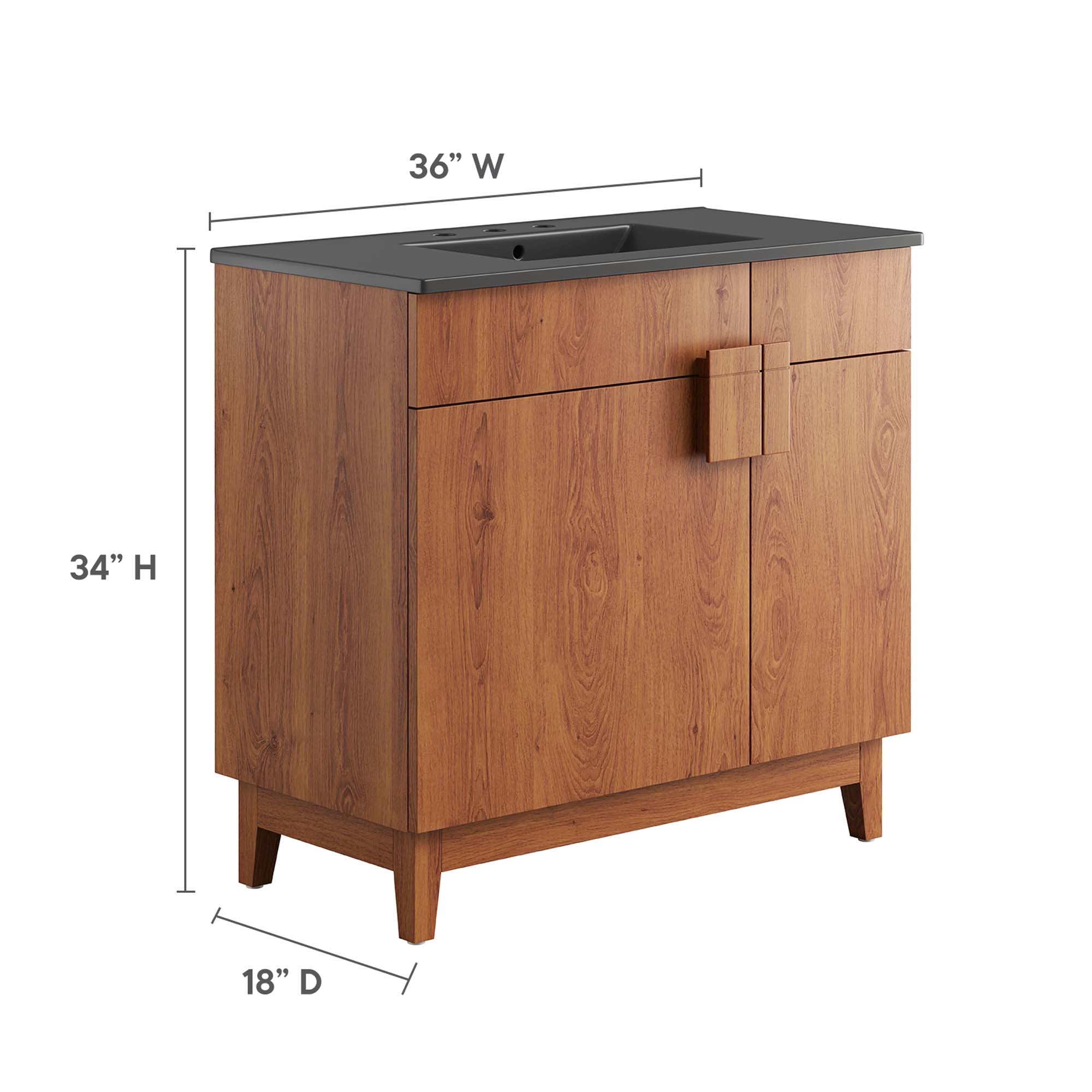 Modway Miles 36” Bathroom Vanity