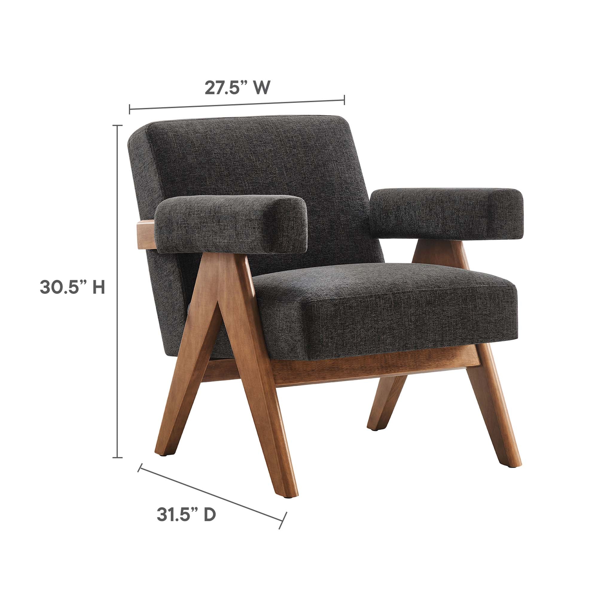 Modway Lyra Fabric Armchair
