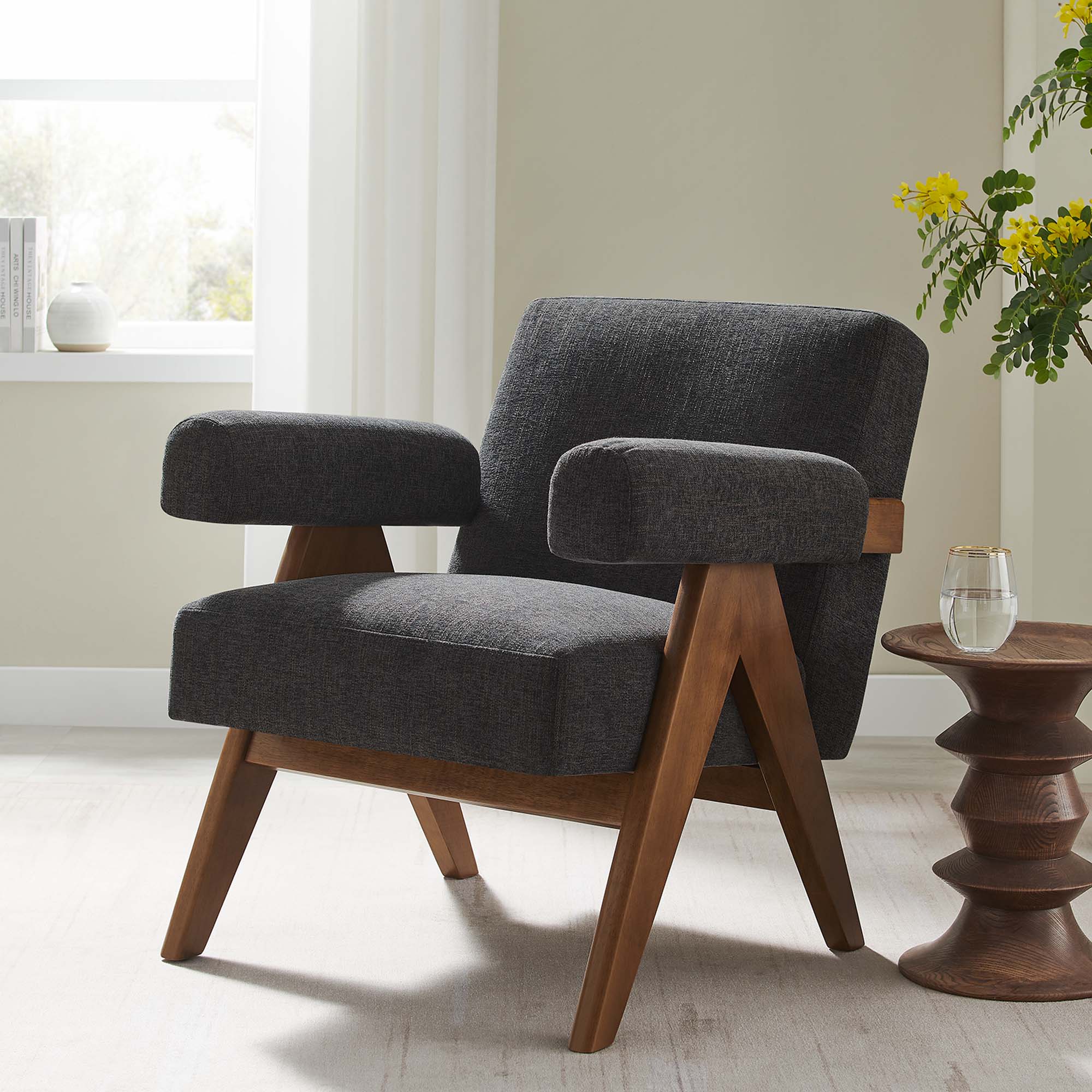 Modway Lyra Fabric Armchair