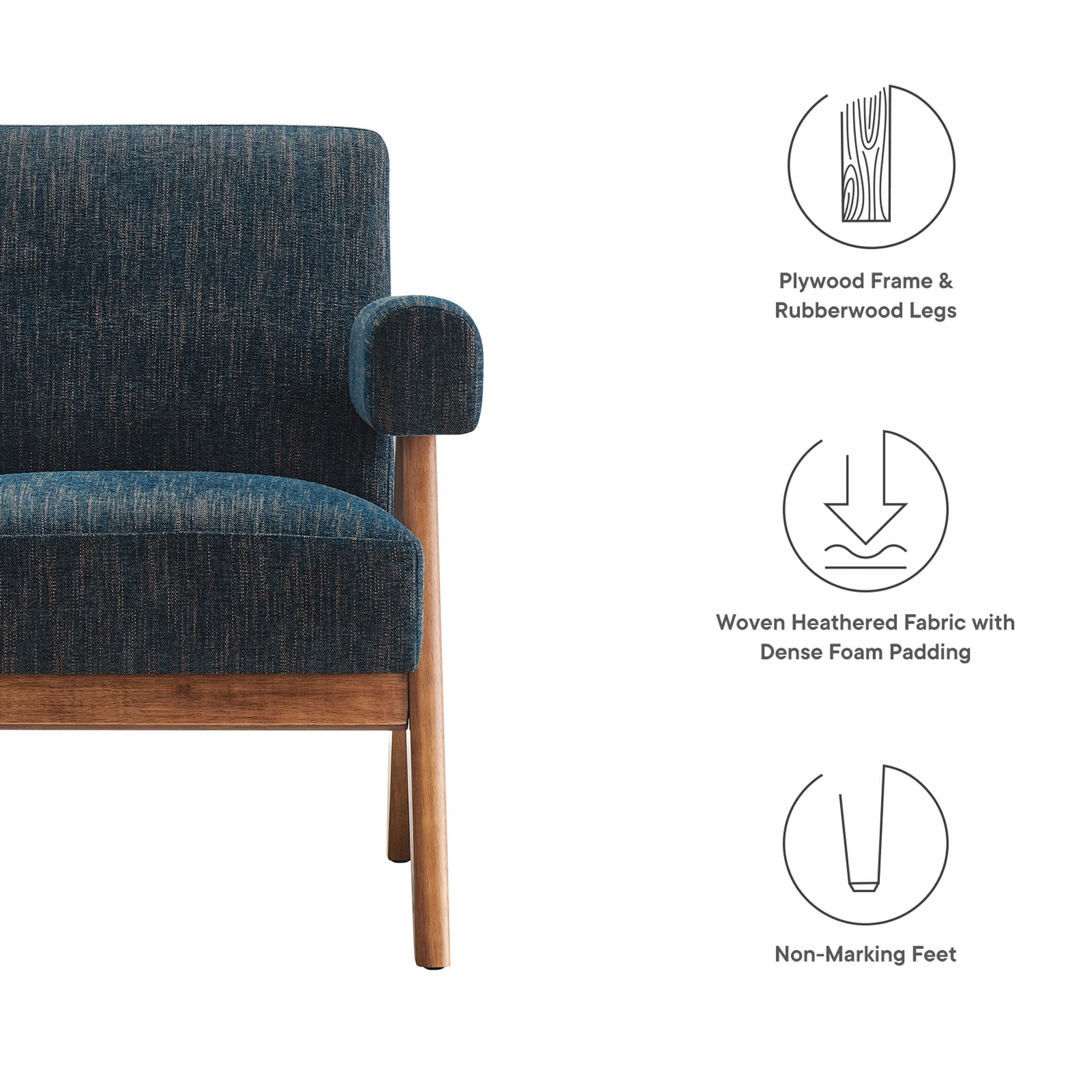 Modway Lyra Fabric Armchair