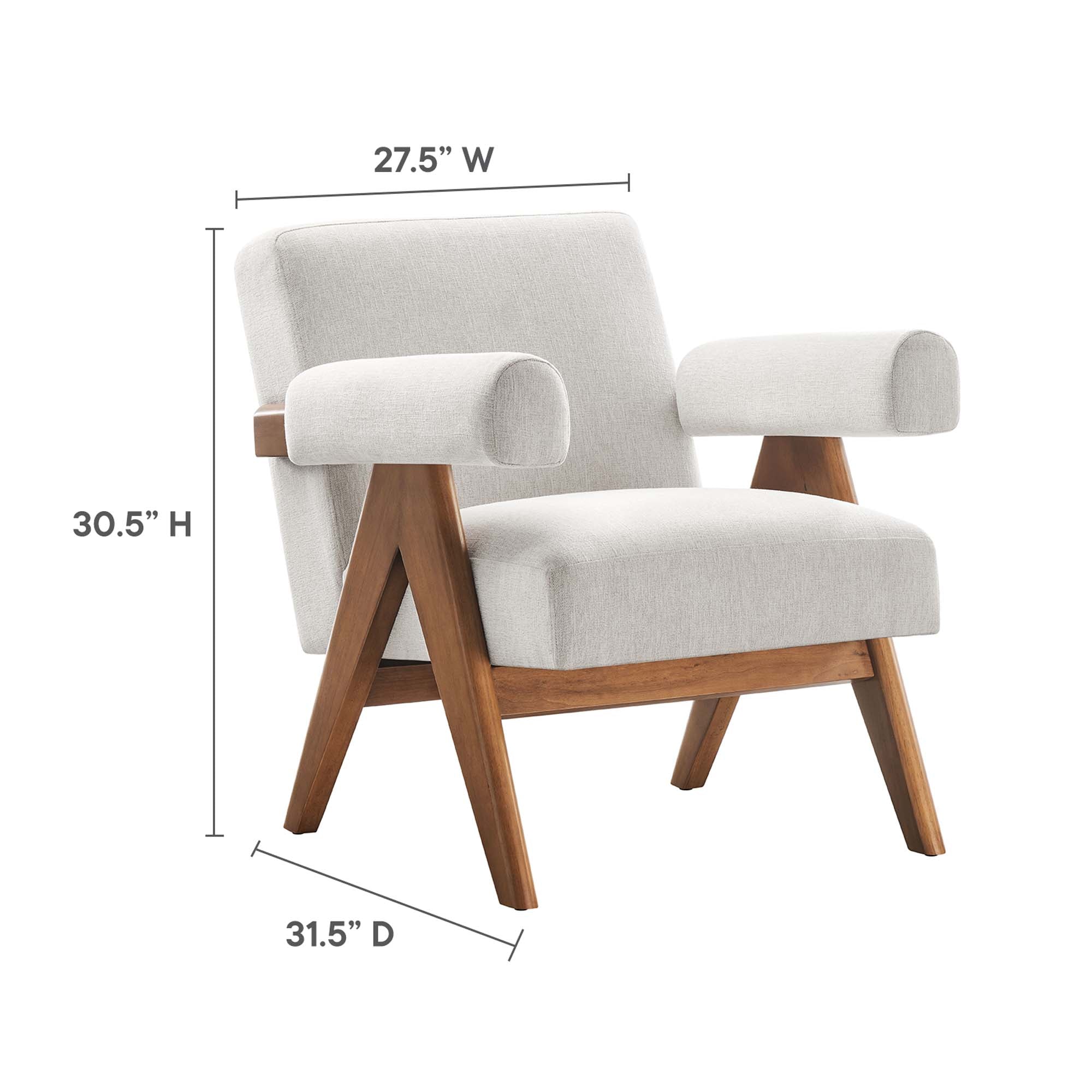 Modway Lyra Fabric Armchair