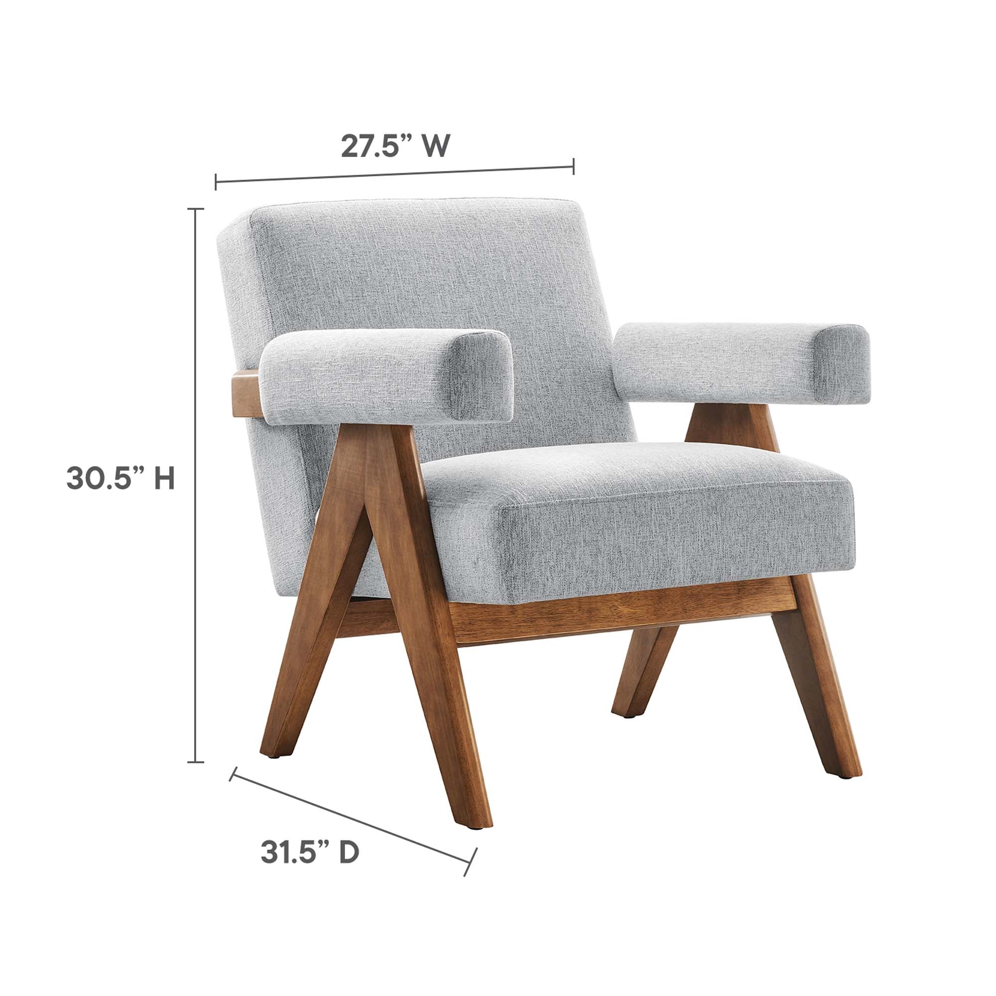 Modway Lyra Fabric Armchair