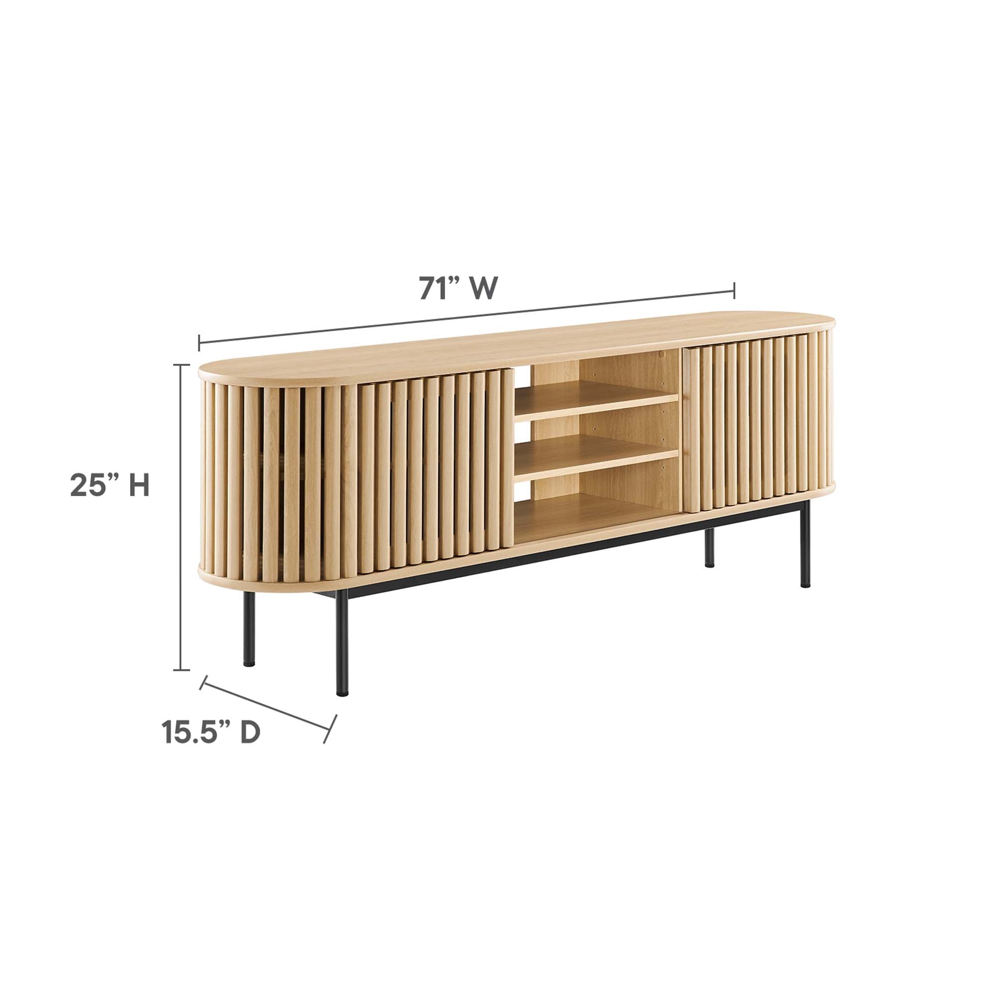 Modway Fortitude 71" TV Stand