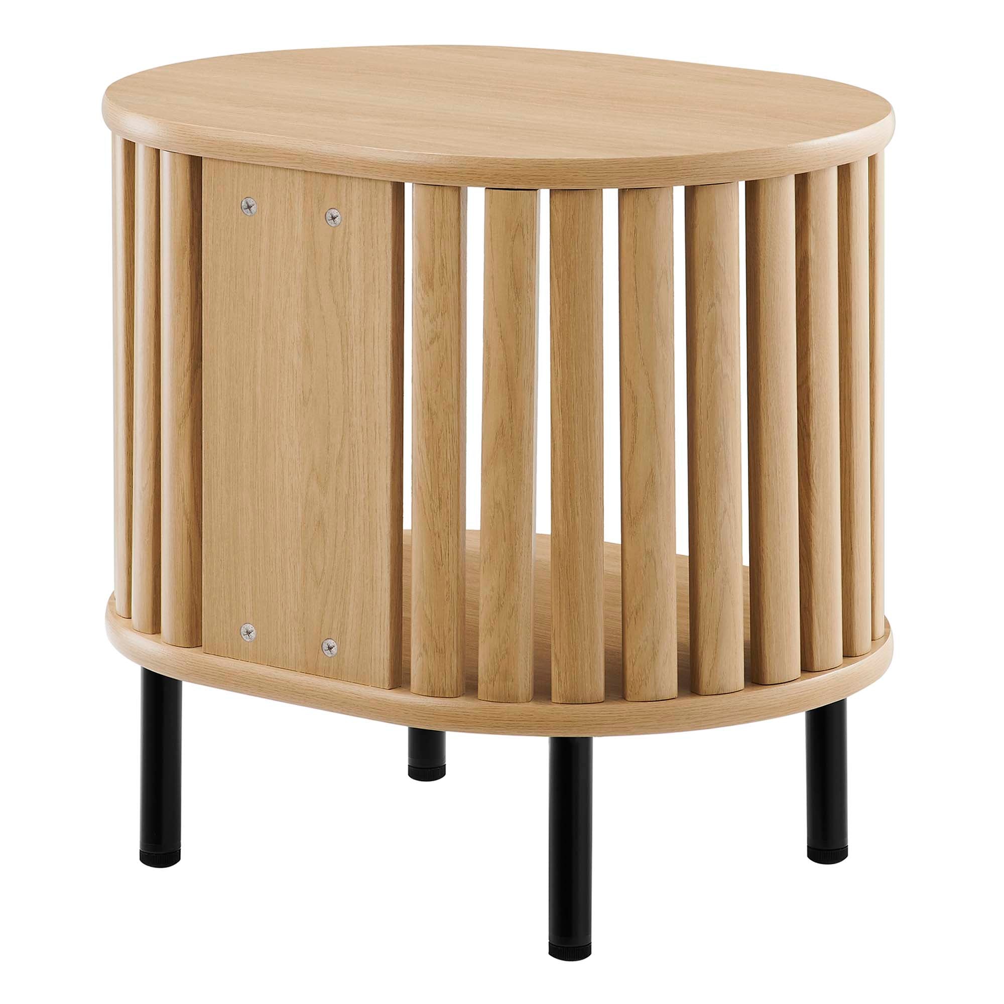 Modway Fortitude Side Table with Open Storage – EEI-6523