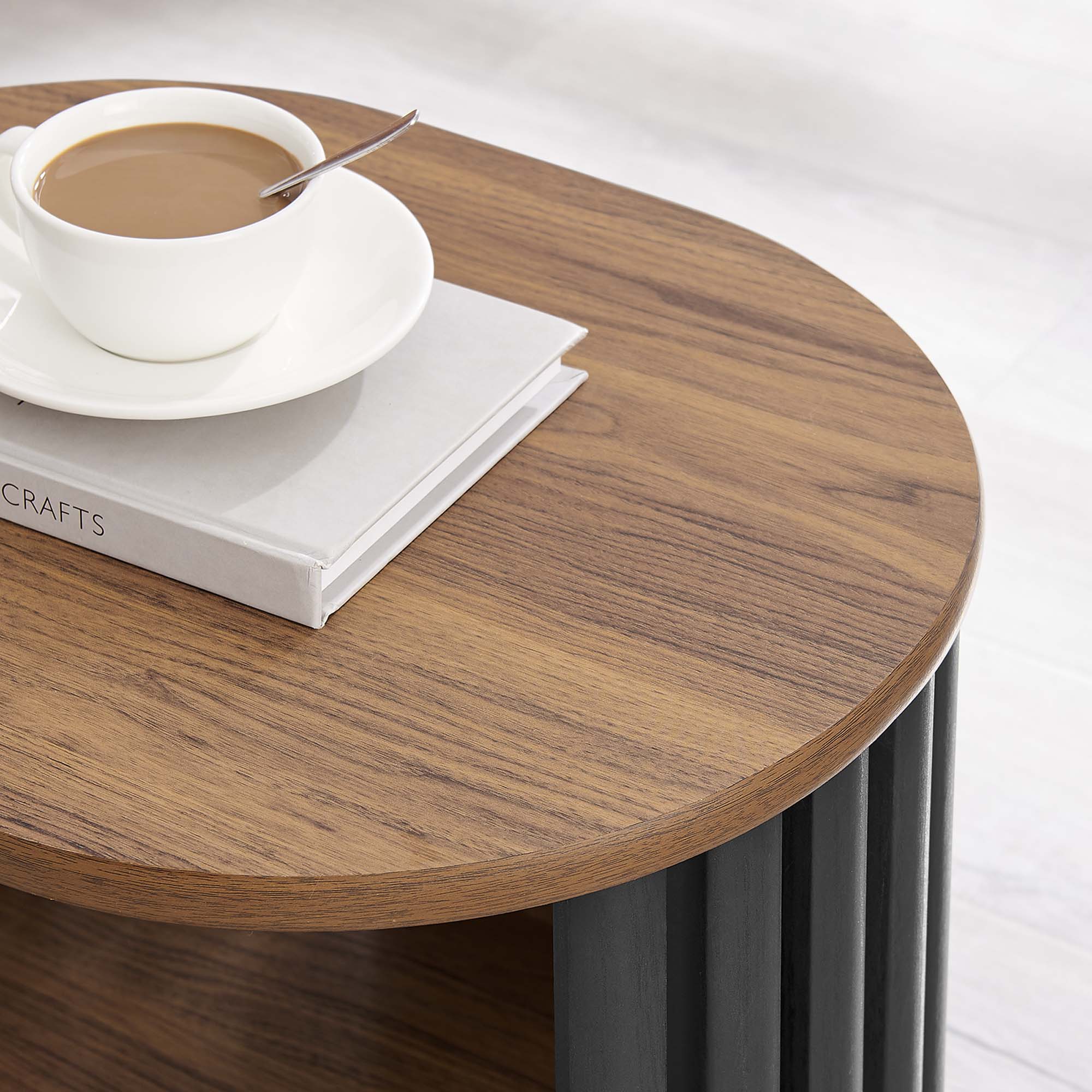 Modway Fortitude Side Table with Open Storage – EEI-6523