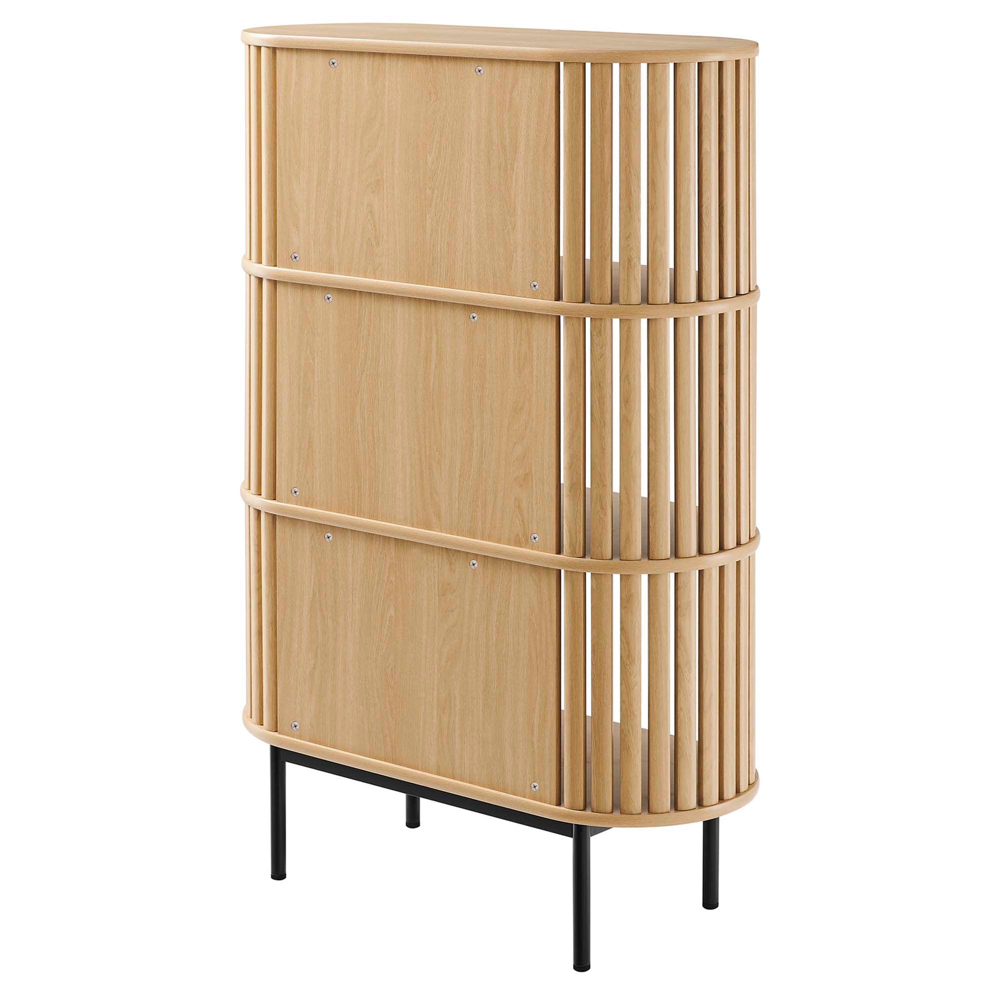 Modway Fortitude Three Tier Display Cabinet