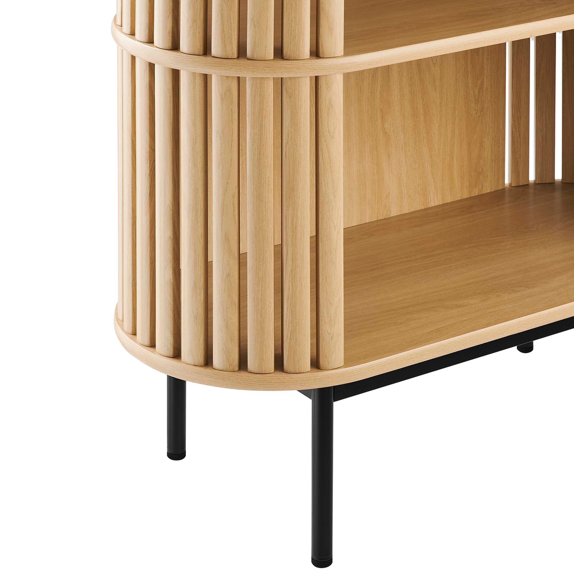 Modway Fortitude Three Tier Display Cabinet