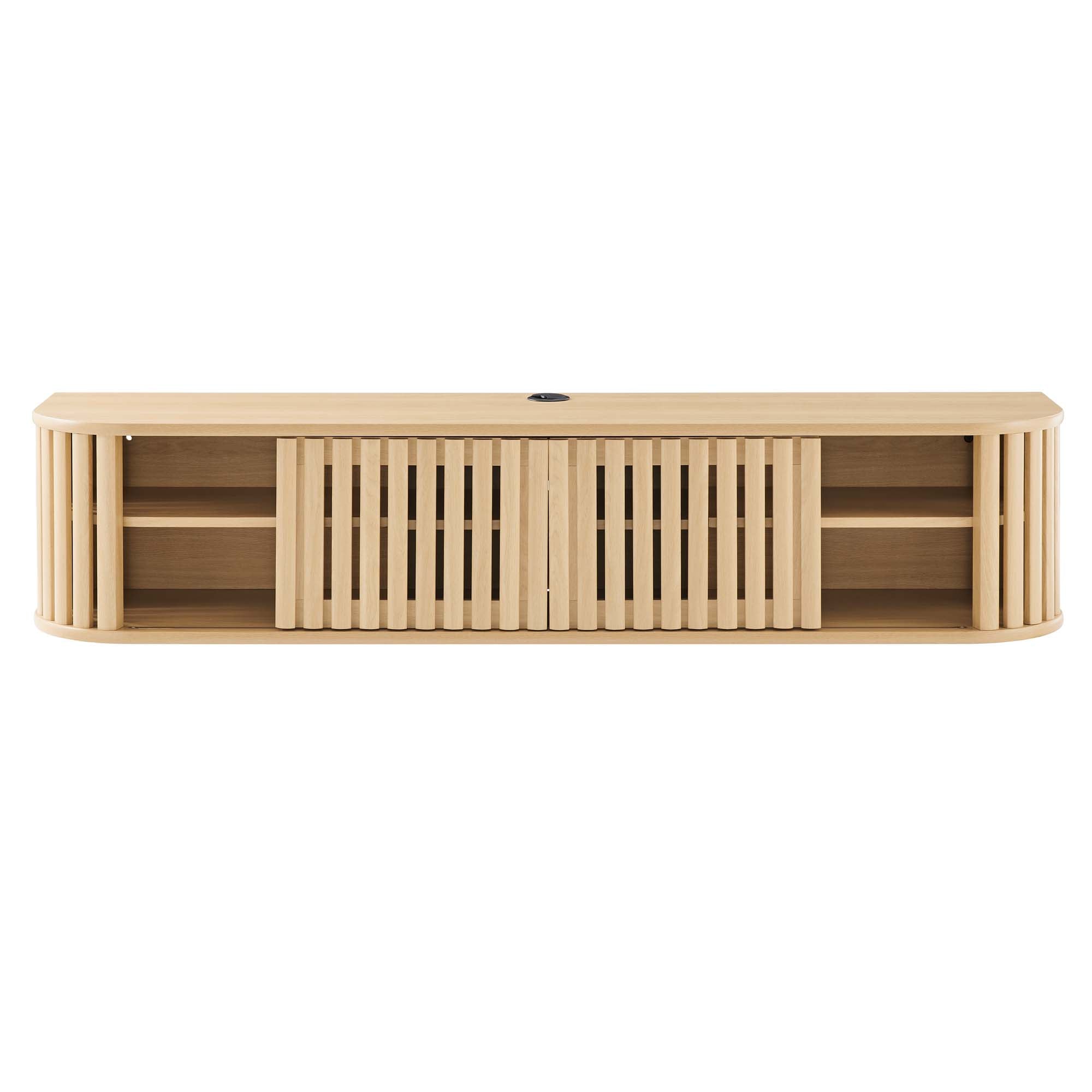 Modway Fortitude 63" Wall-Mounted TV Stand