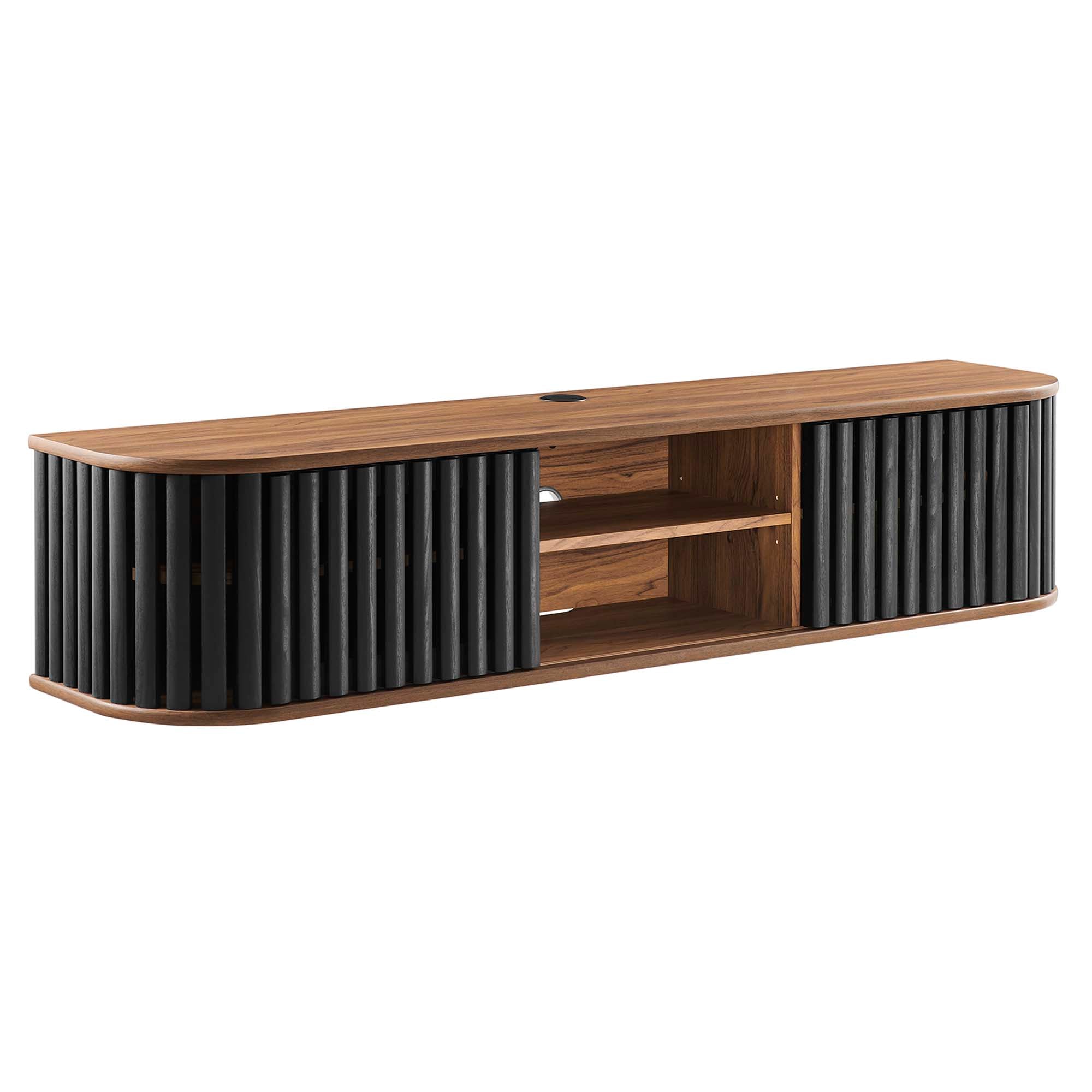 Modway Fortitude 63" Wall-Mounted TV Stand