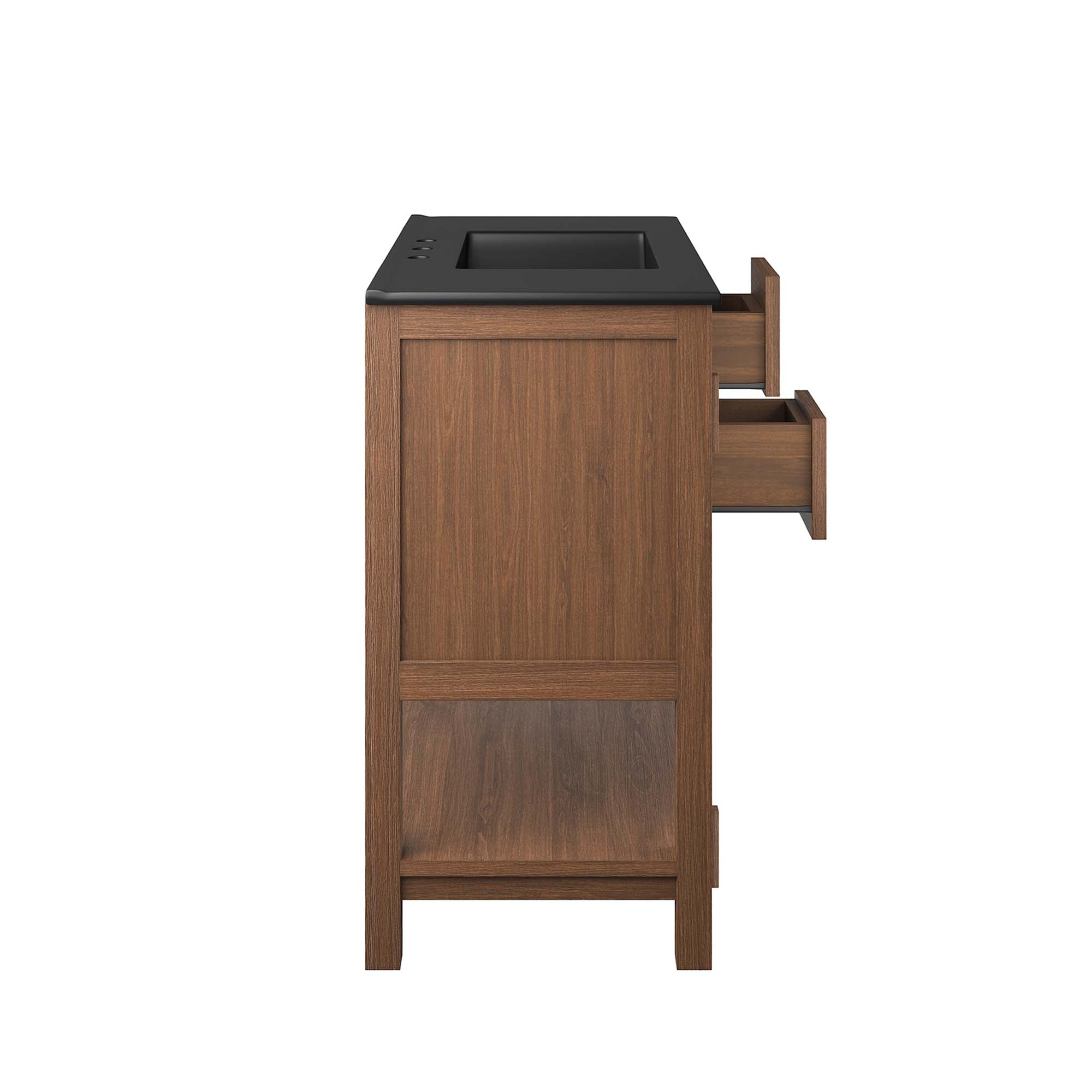 Modway Ashlyn 36” Wood Bathroom Vanity