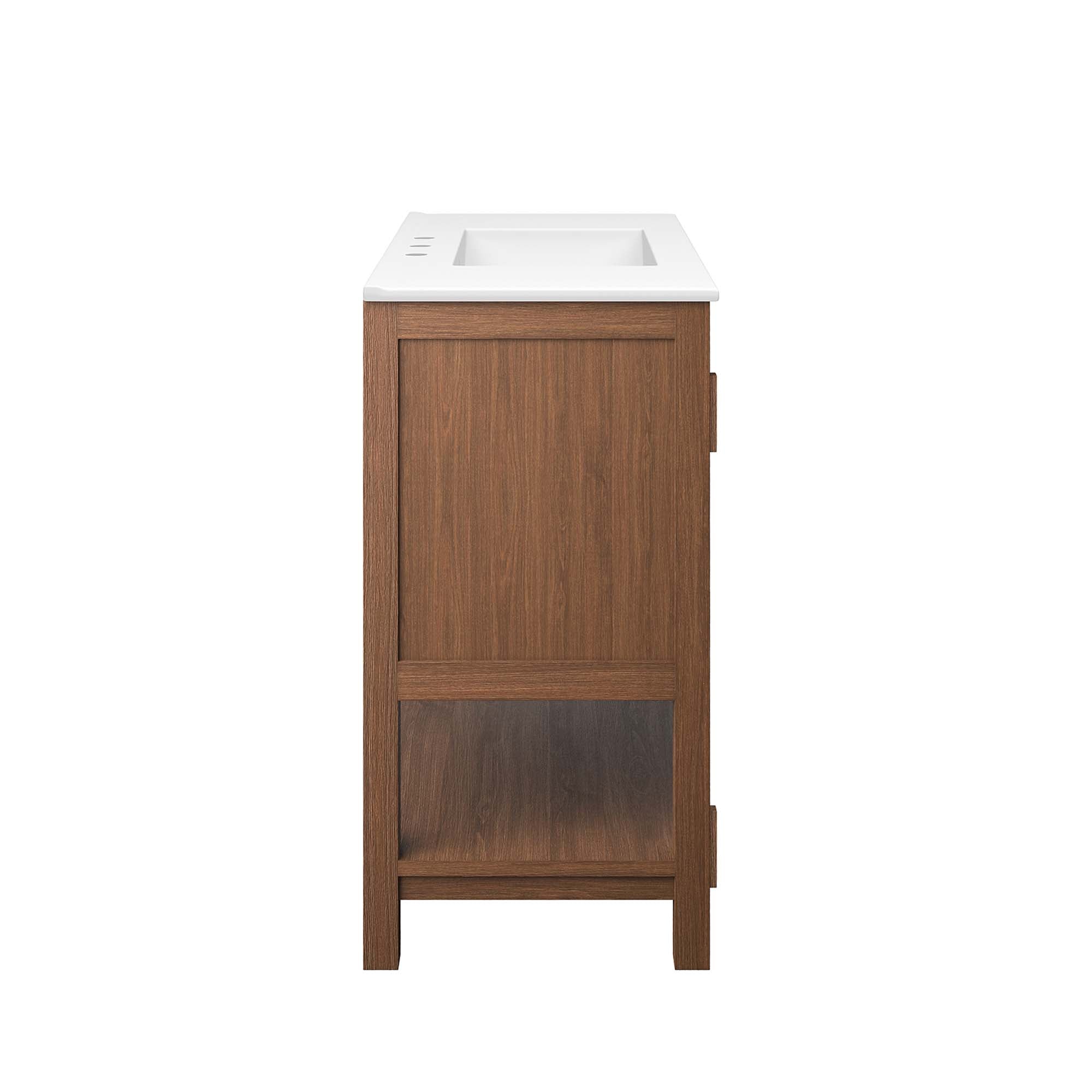 Modway Ashlyn 36” Wood Bathroom Vanity