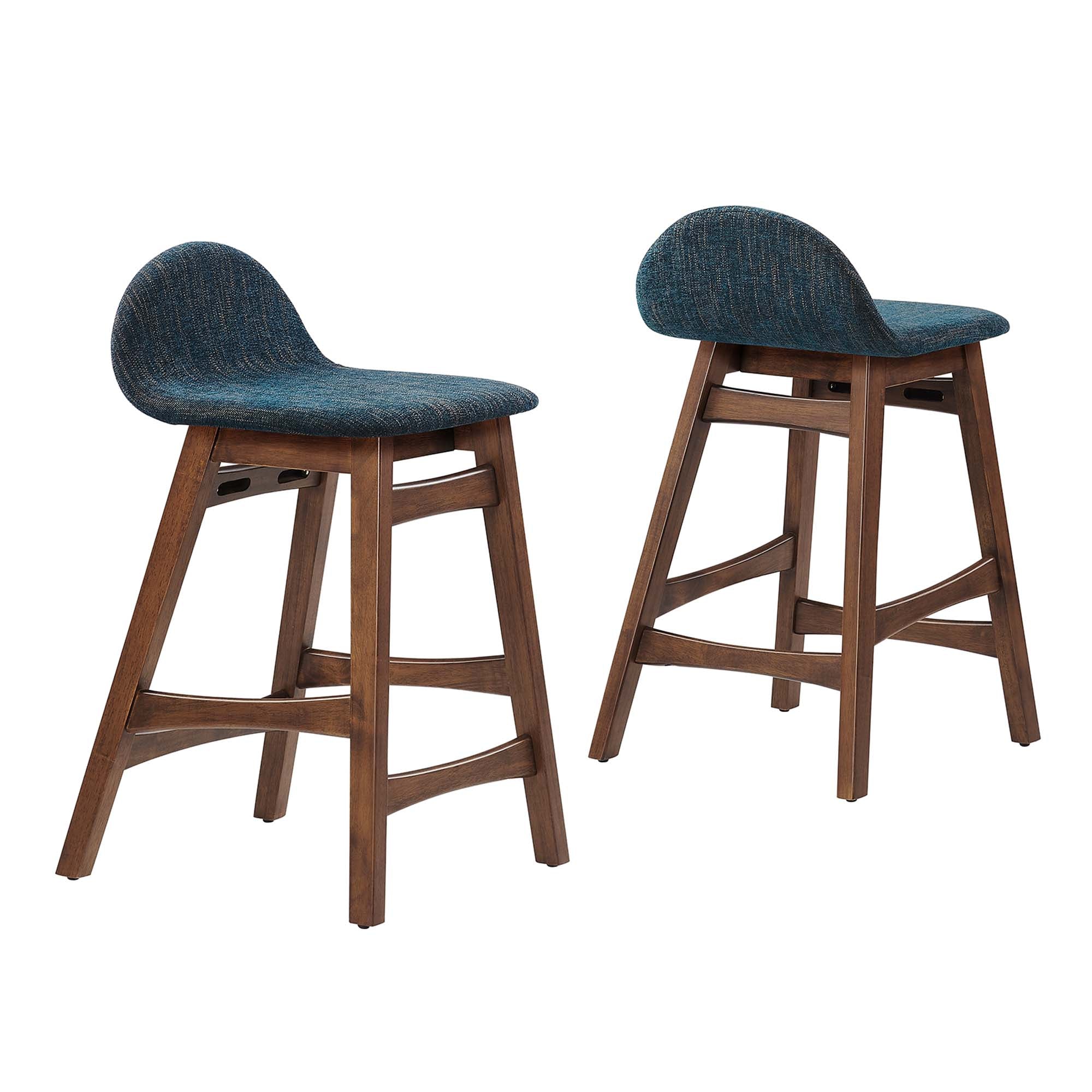 Modway Juno Wood Counter Stool Set of 2