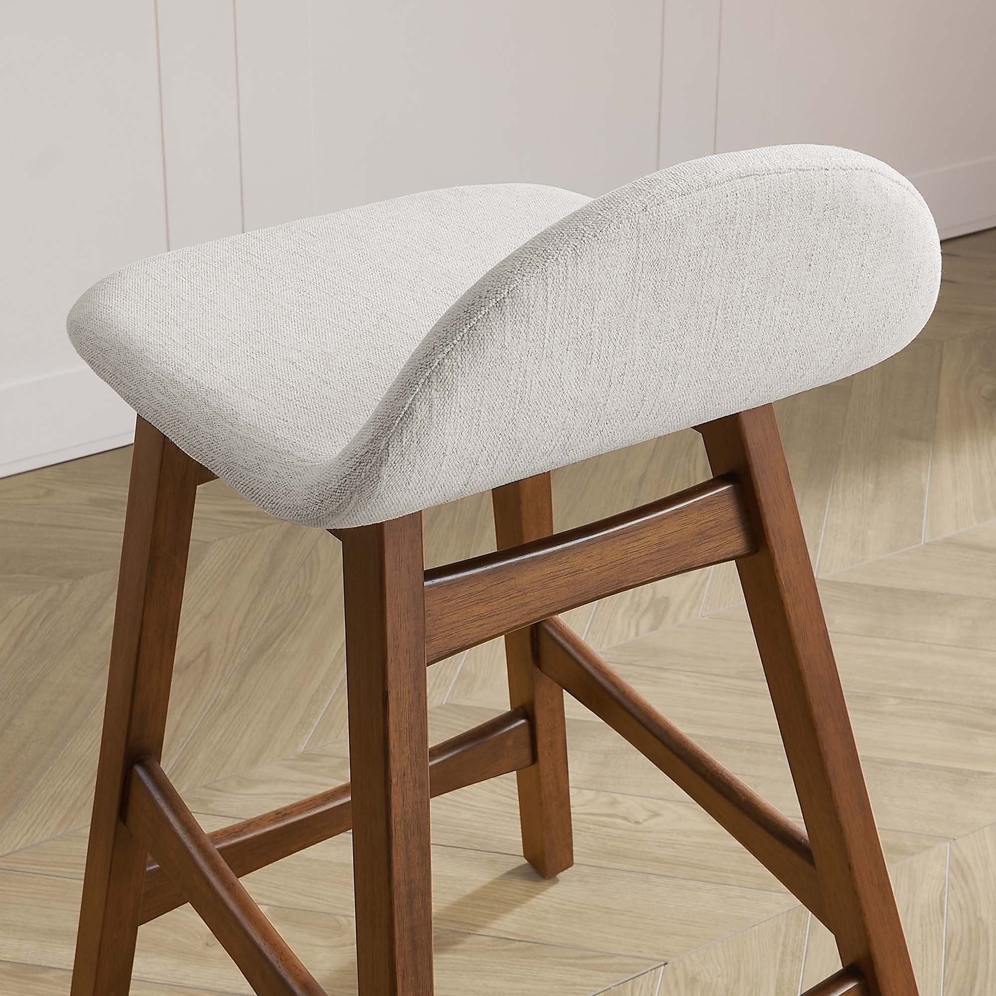 Modway Juno Wood Counter Stool Set of 2