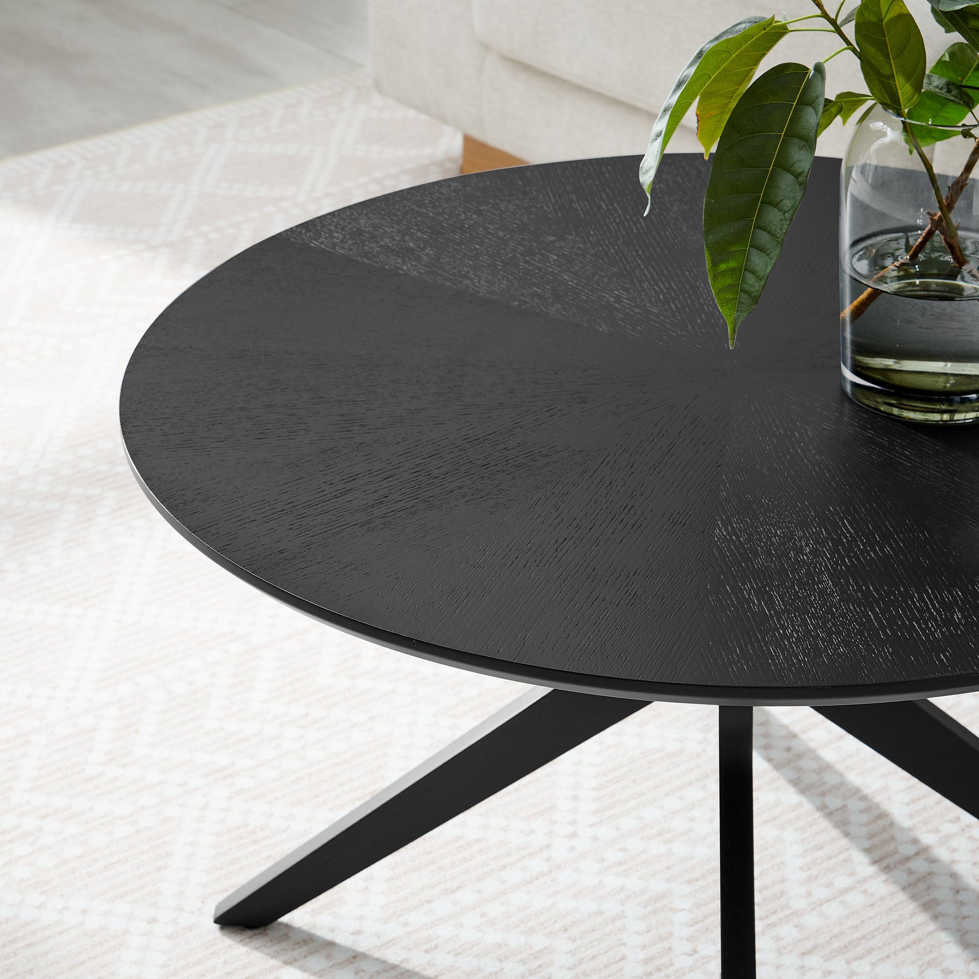 Modway Crossroads Round Wood Coffee Table