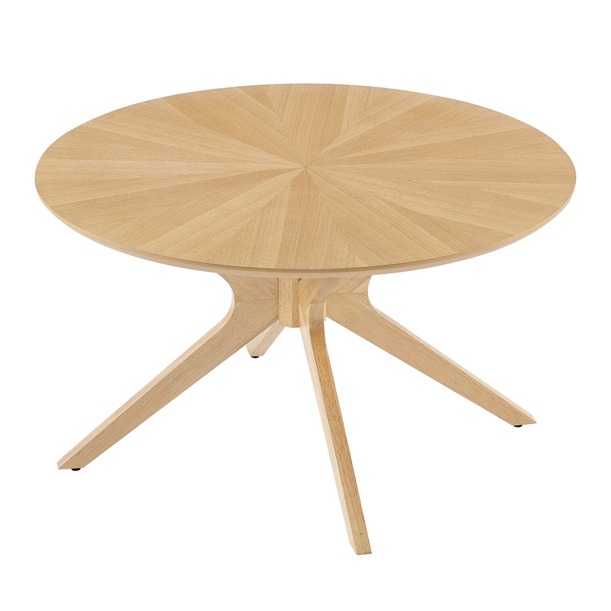 Modway Crossroads Round Wood Coffee Table