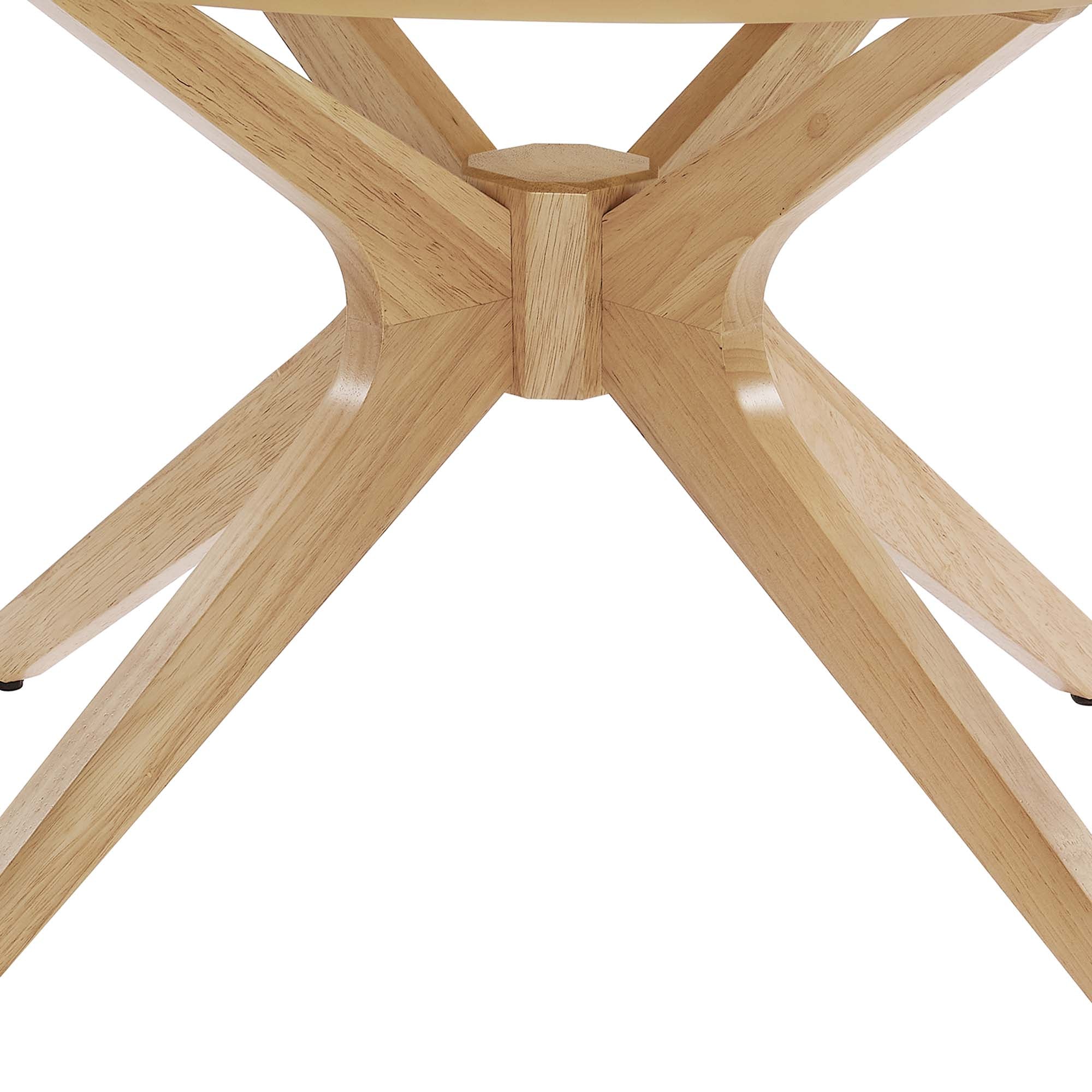 Modway Crossroads Round Wood Coffee Table