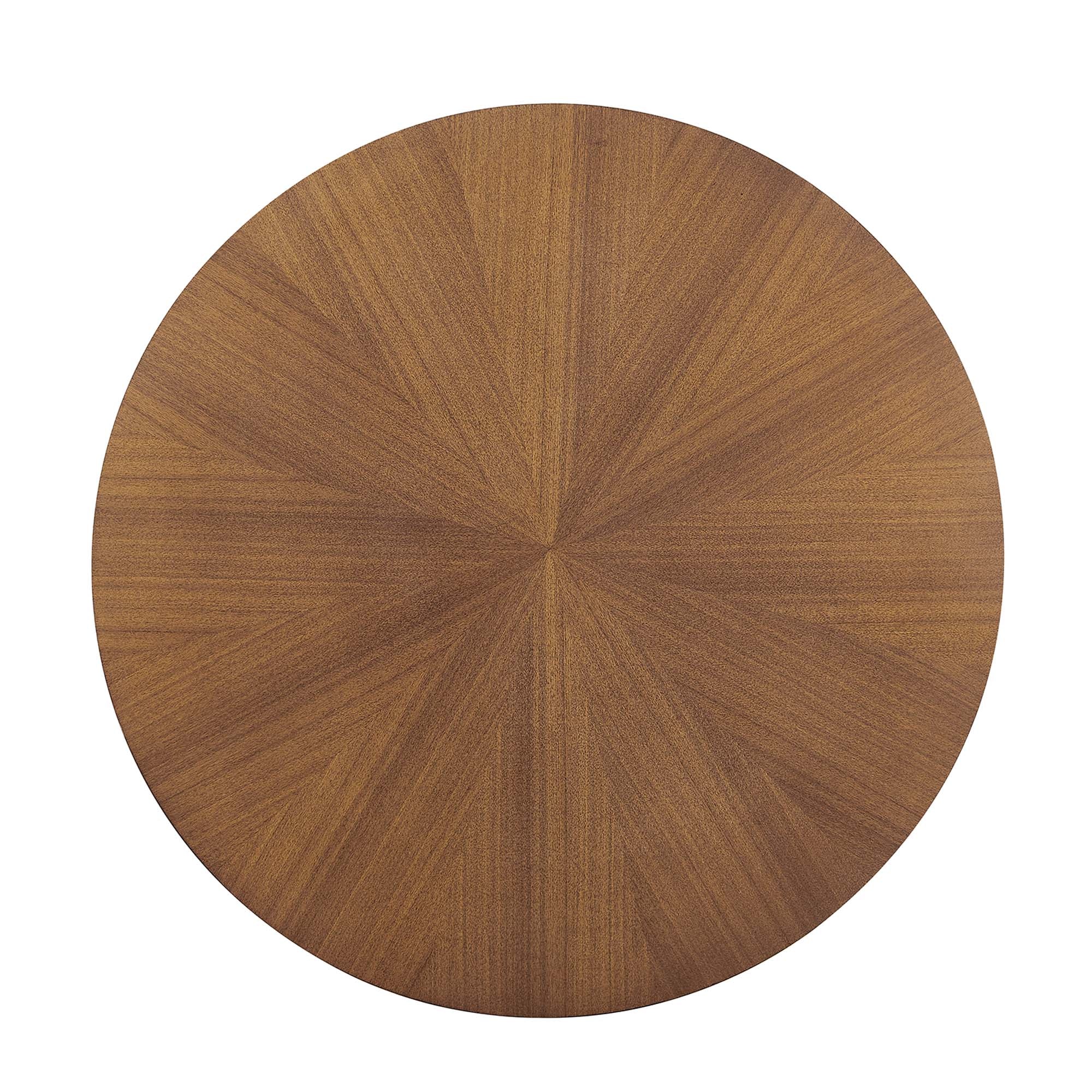 Modway Crossroads Round Wood Coffee Table