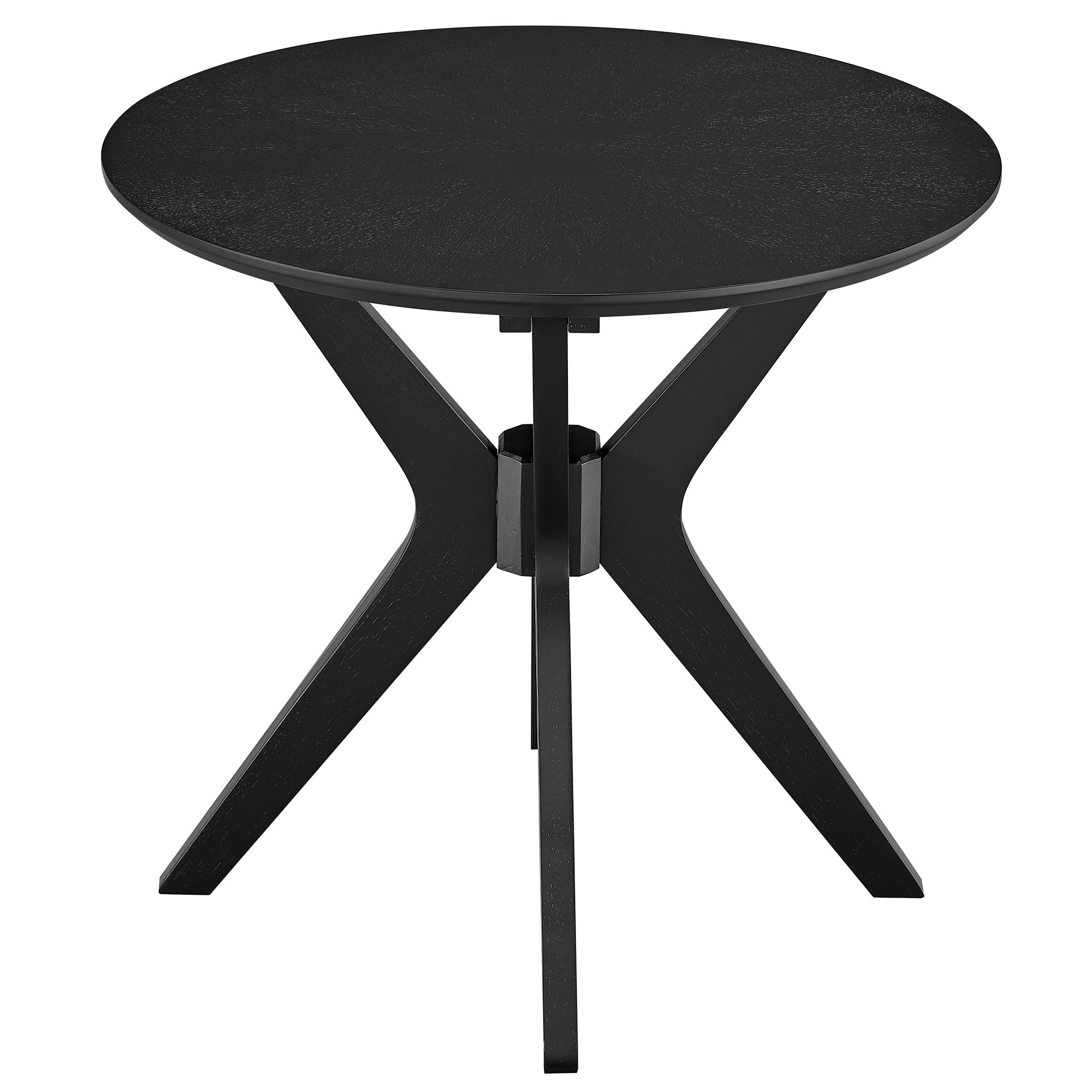Modway Crossroads 24” Round Wood Side Table