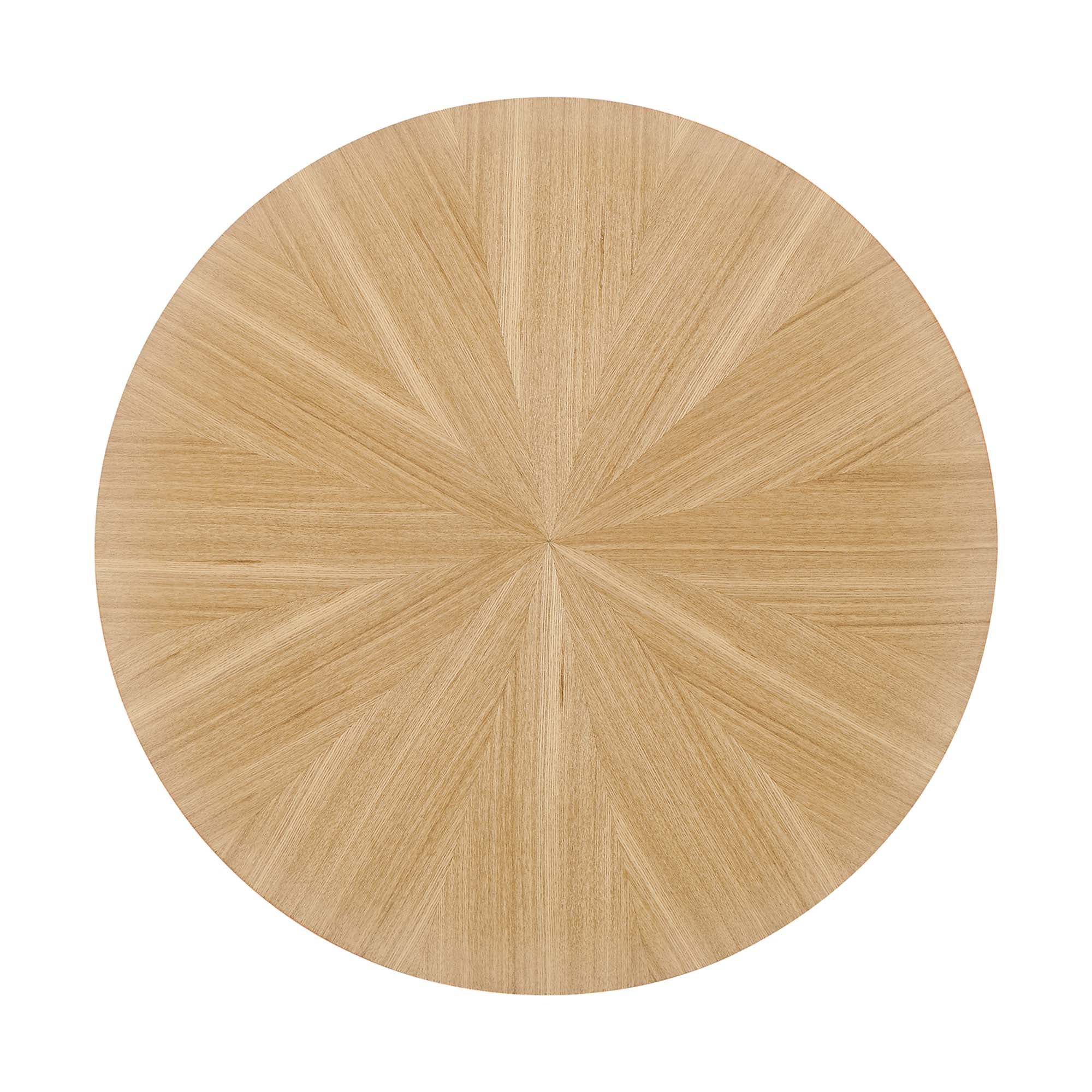 Modway Crossroads 24” Round Wood Side Table