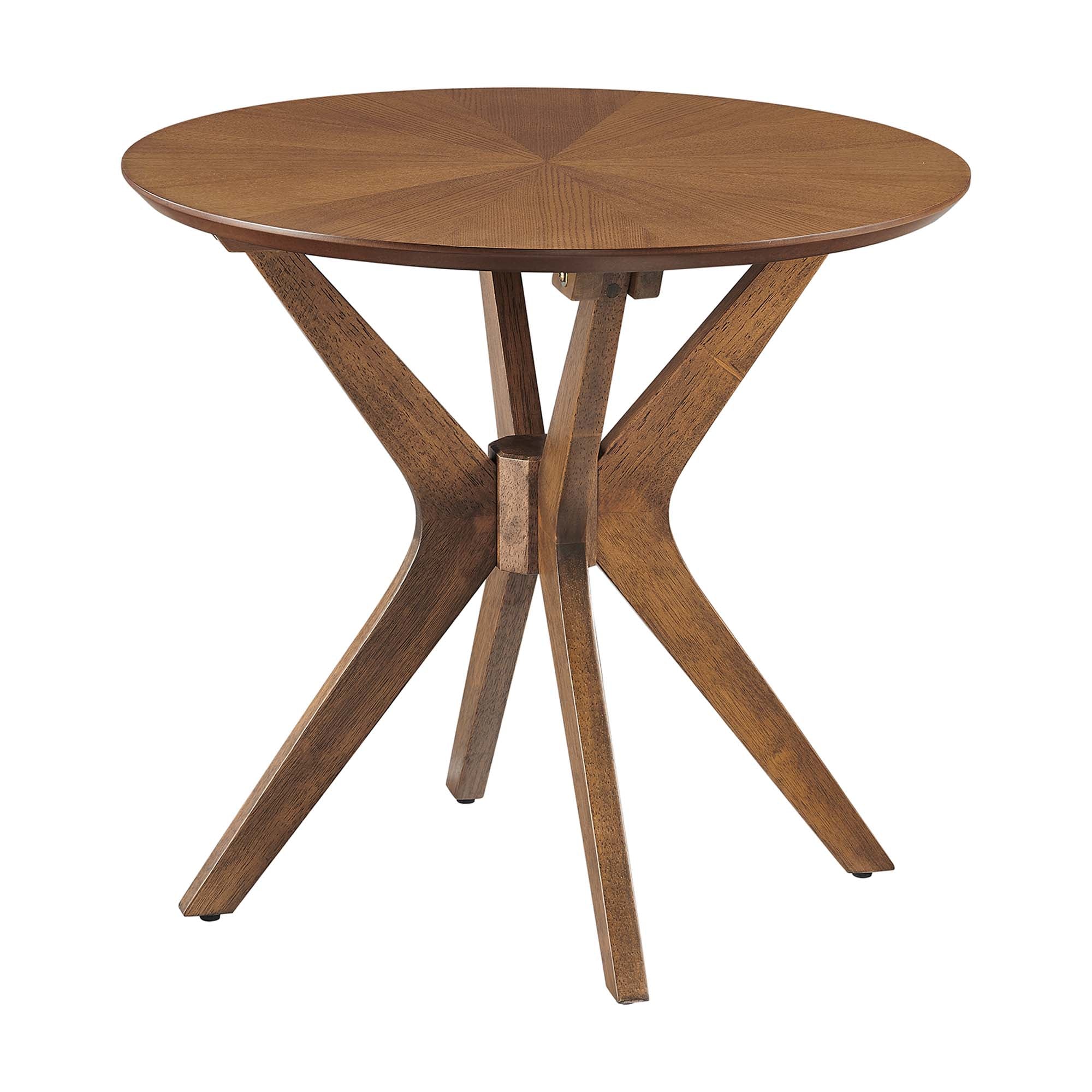 Modway Crossroads 24” Round Wood Side Table