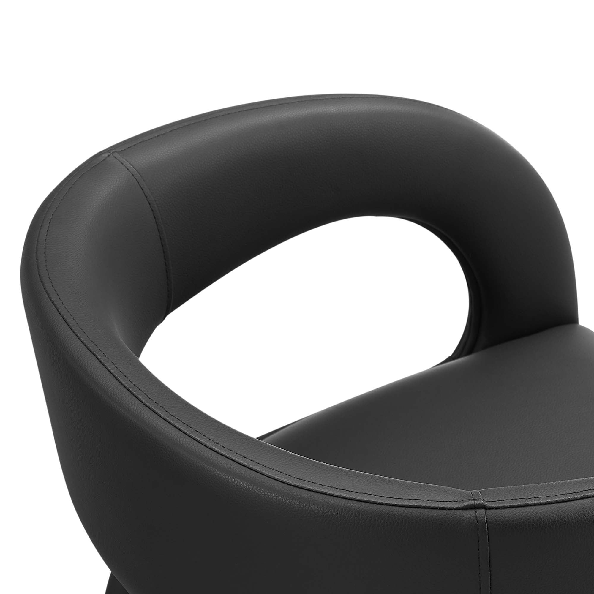 Modway Pinnacle Vegan Leather Dining Chair Set of 2
