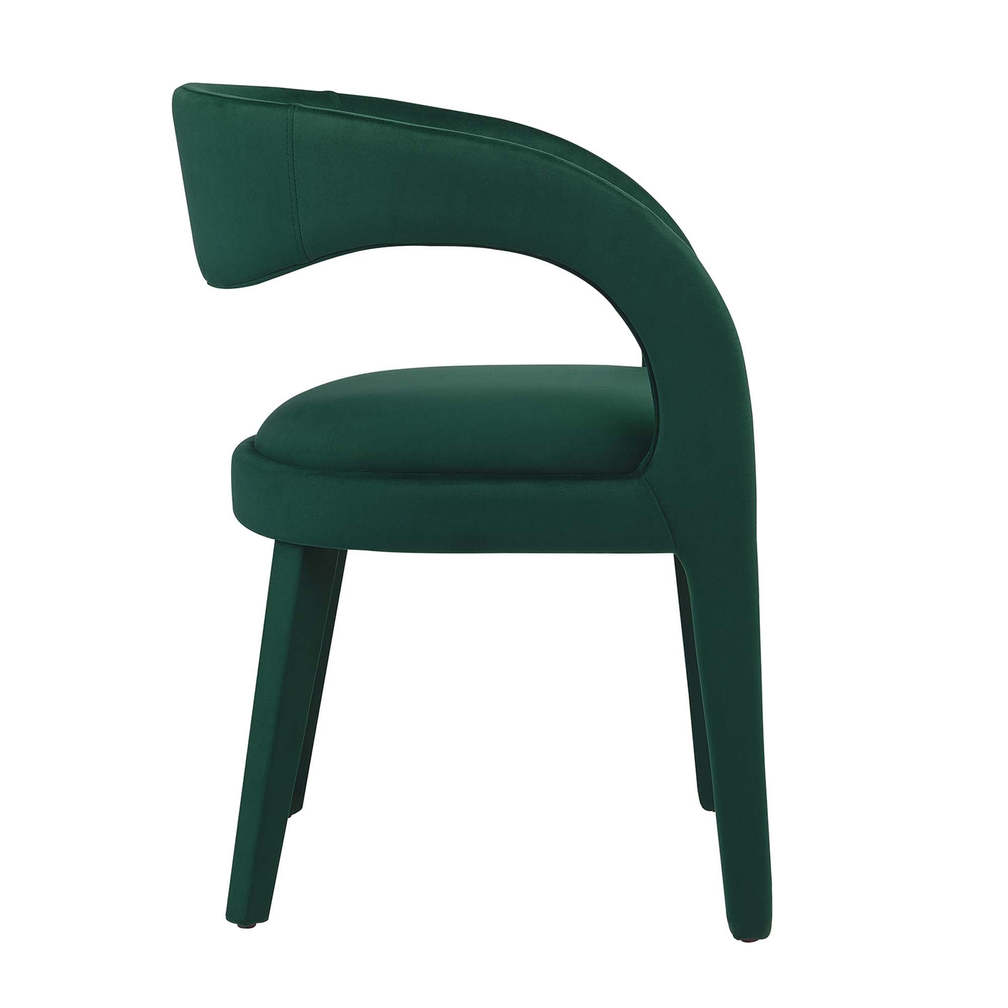 Modway Pinnacle Performance Velvet Dining Chair Set of 2