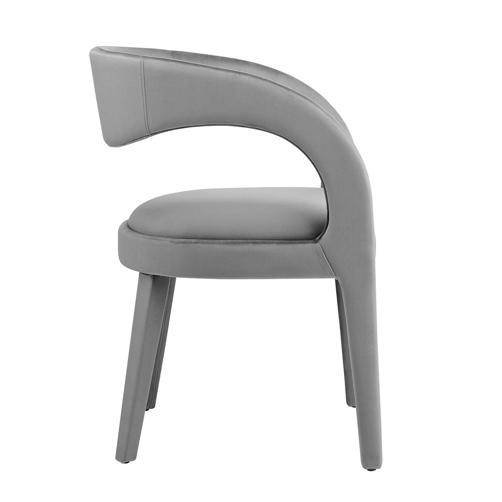 Modway Pinnacle Performance Velvet Dining Chair Set of 2