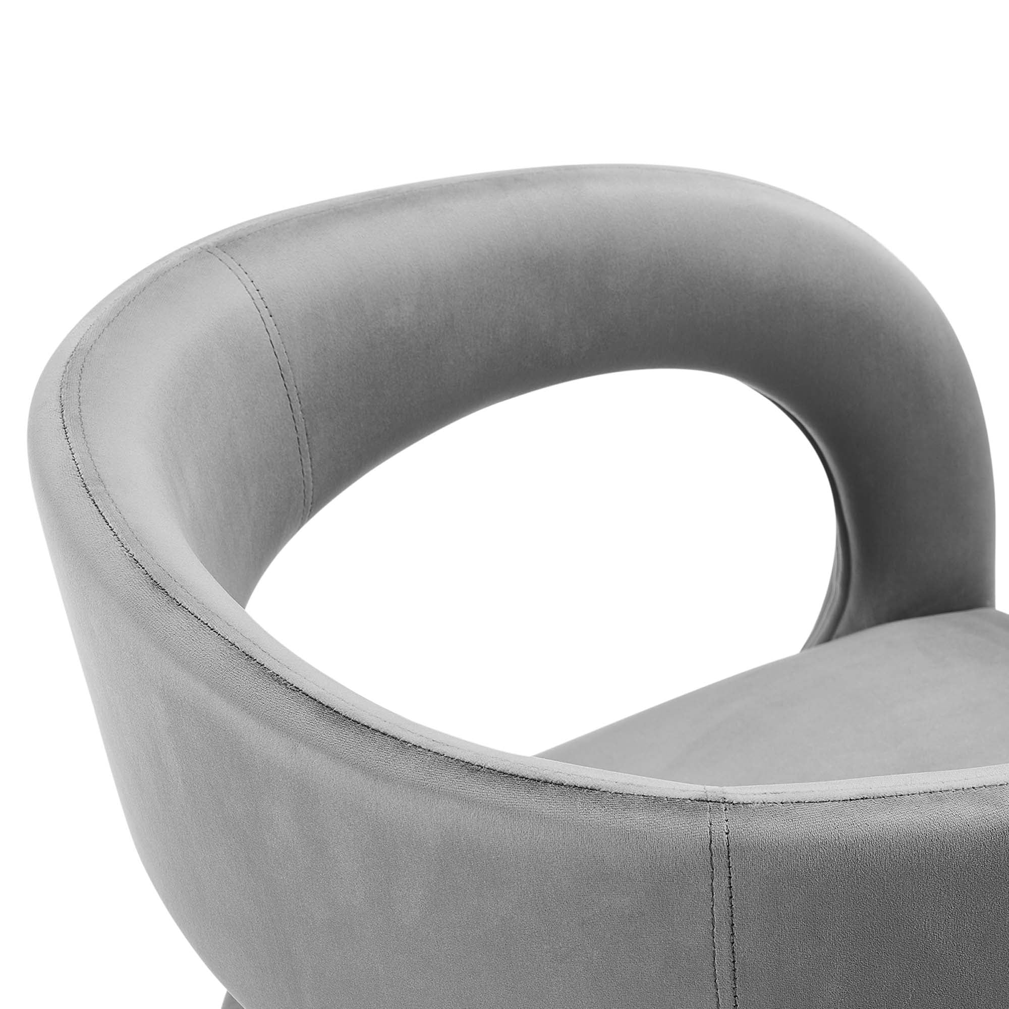 Modway Pinnacle Performance Velvet Dining Chair Set of 2