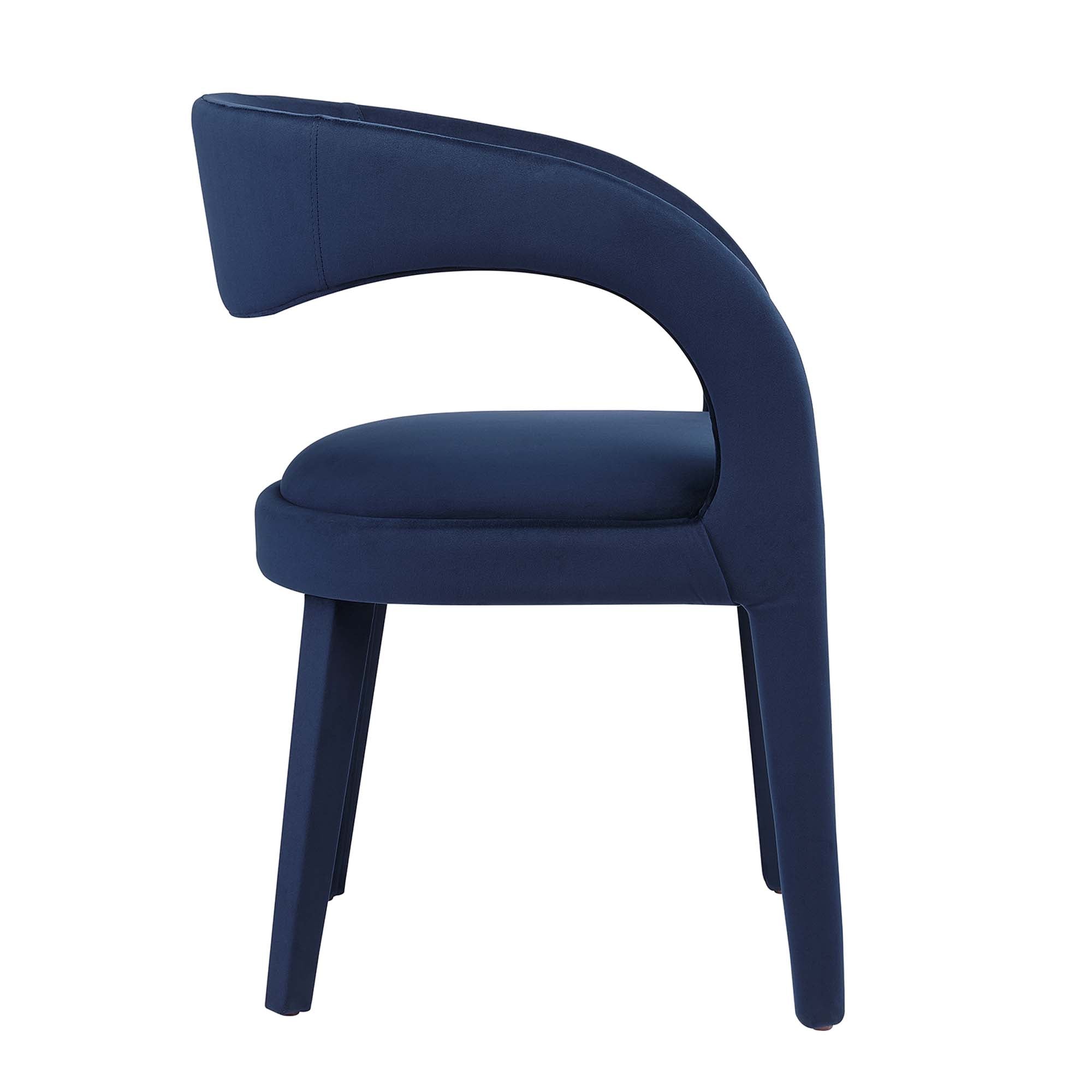Modway Pinnacle Performance Velvet Dining Chair Set of 2