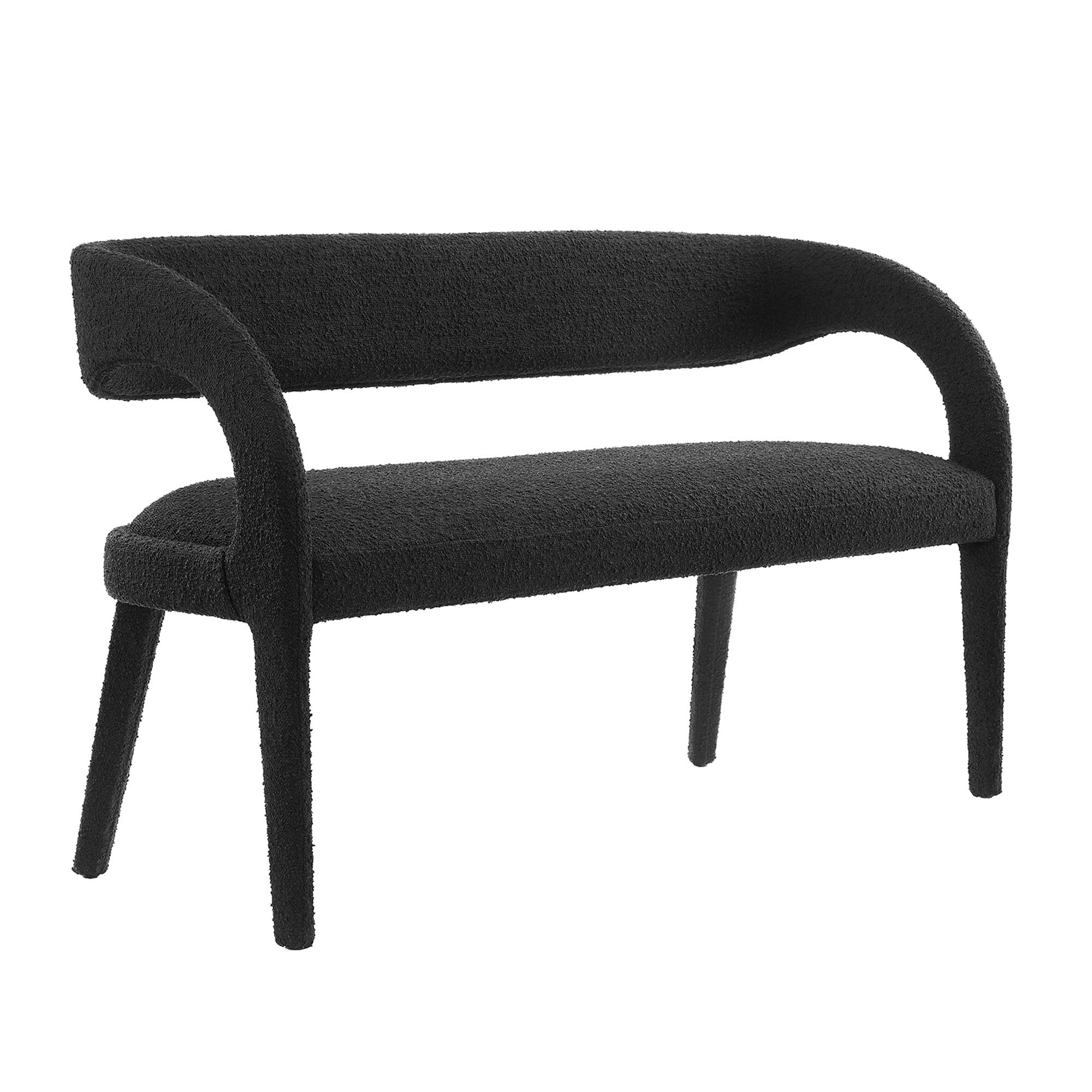Modway Pinnacle Boucle Fabric Accent Bench